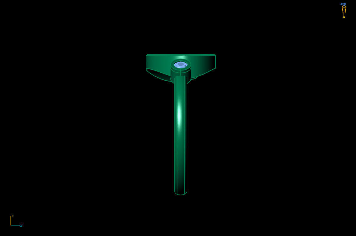 - Old English font ring O 3D print model_8