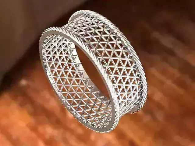 Ring Pattern Matrix 9 3D model