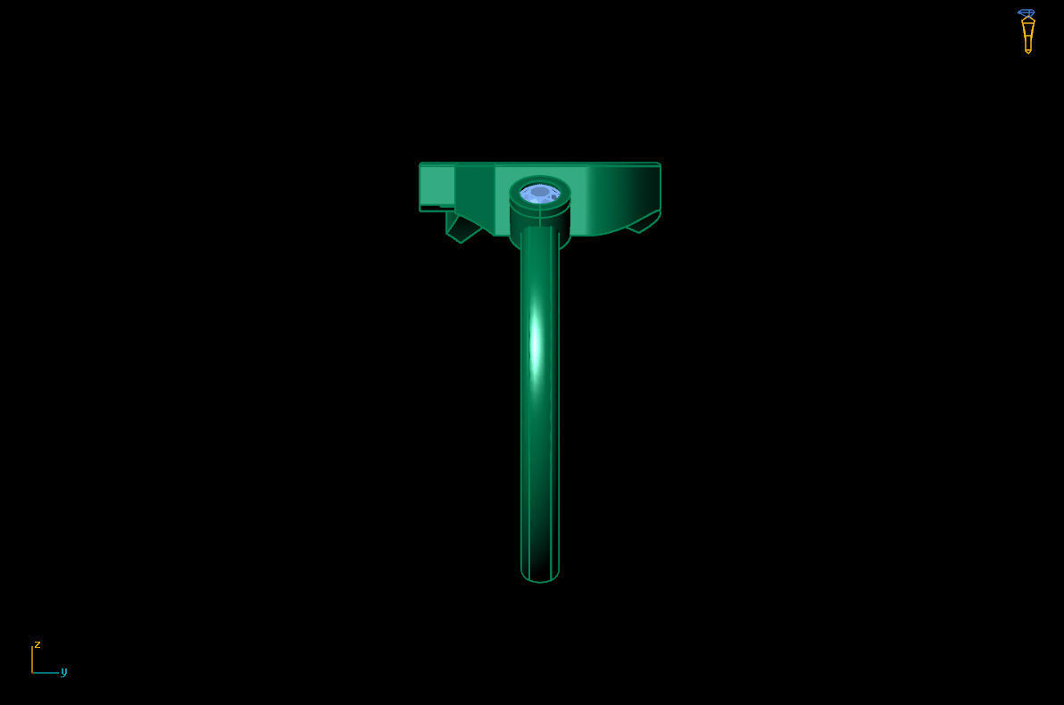 - Old English font ring P 3D print model_8