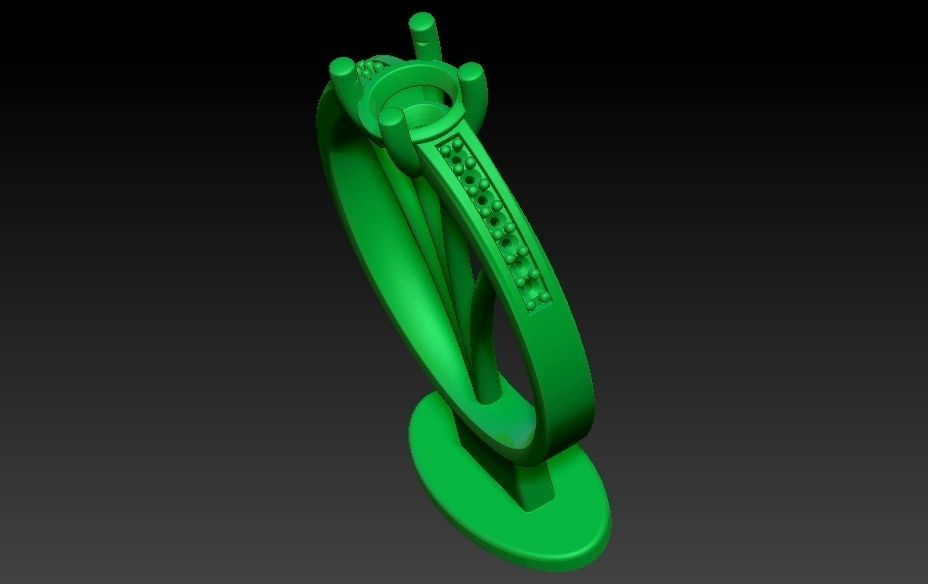 Ring 3D printable model 3D print model_6