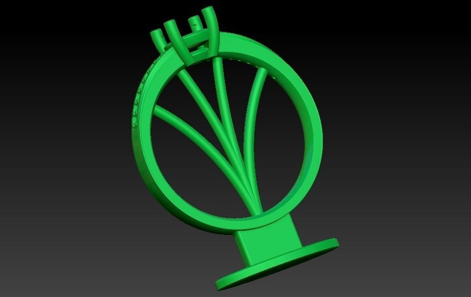 Ring 3D printable model 3D print model_7