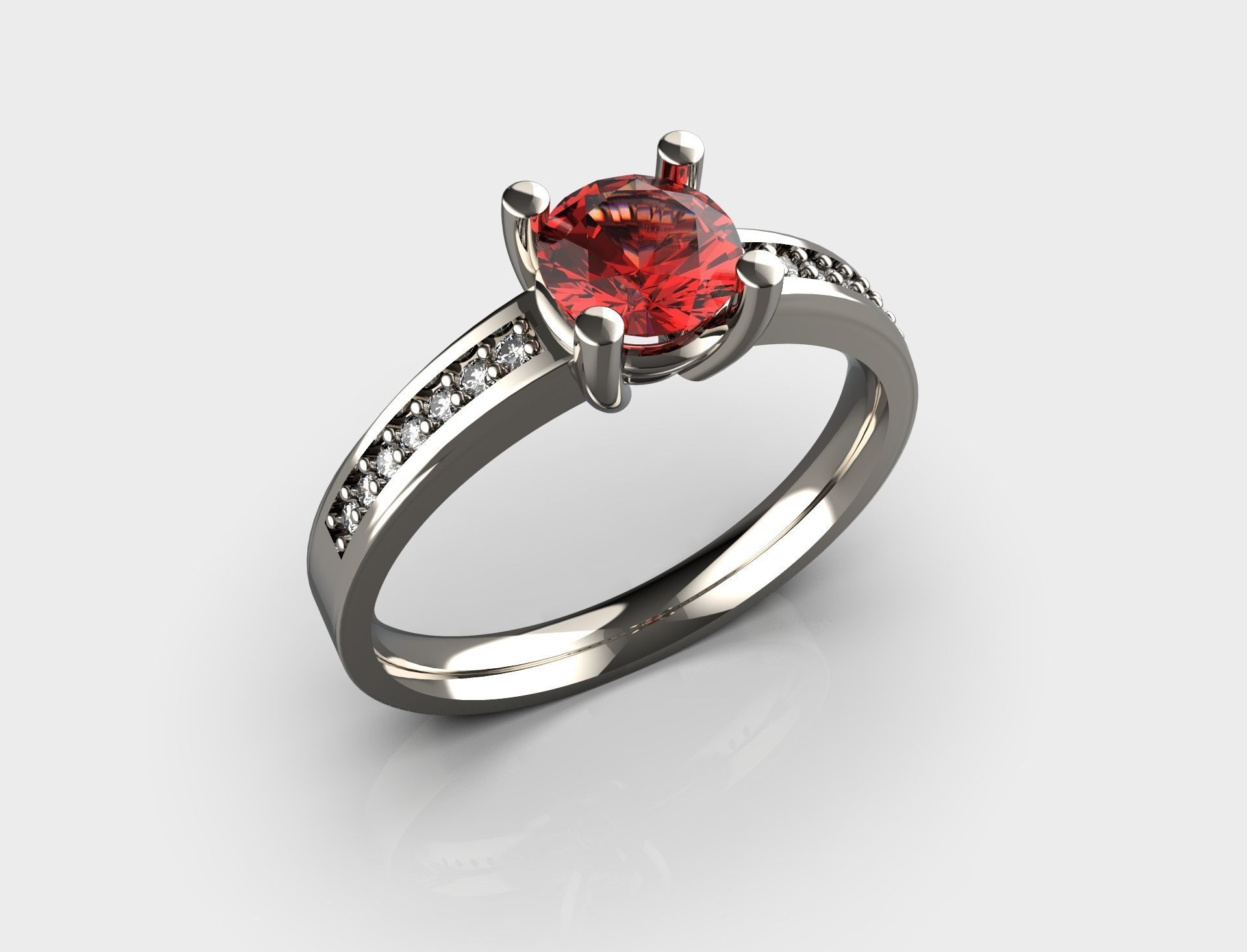 Ring 3D printable model 3D print model_1