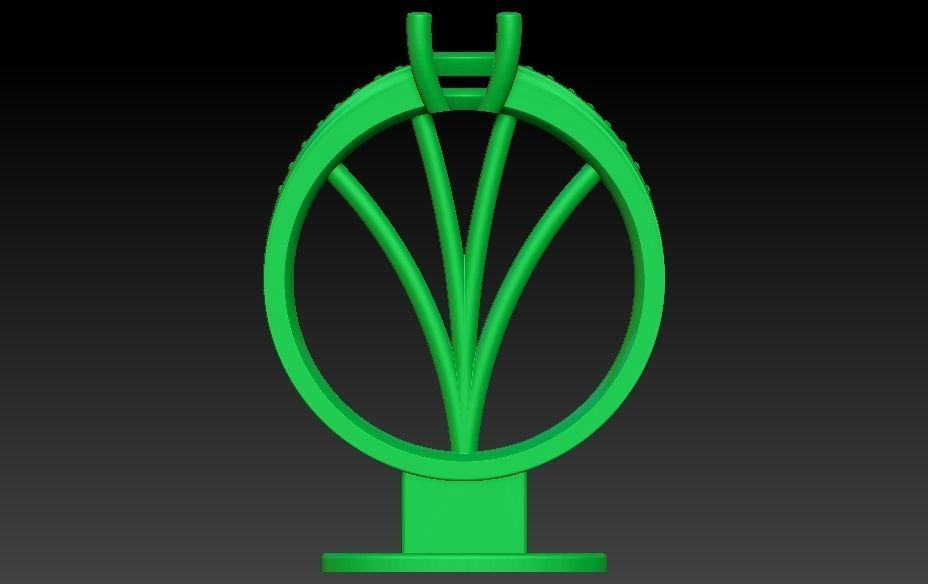 Ring 3D printable model 3D print model_5