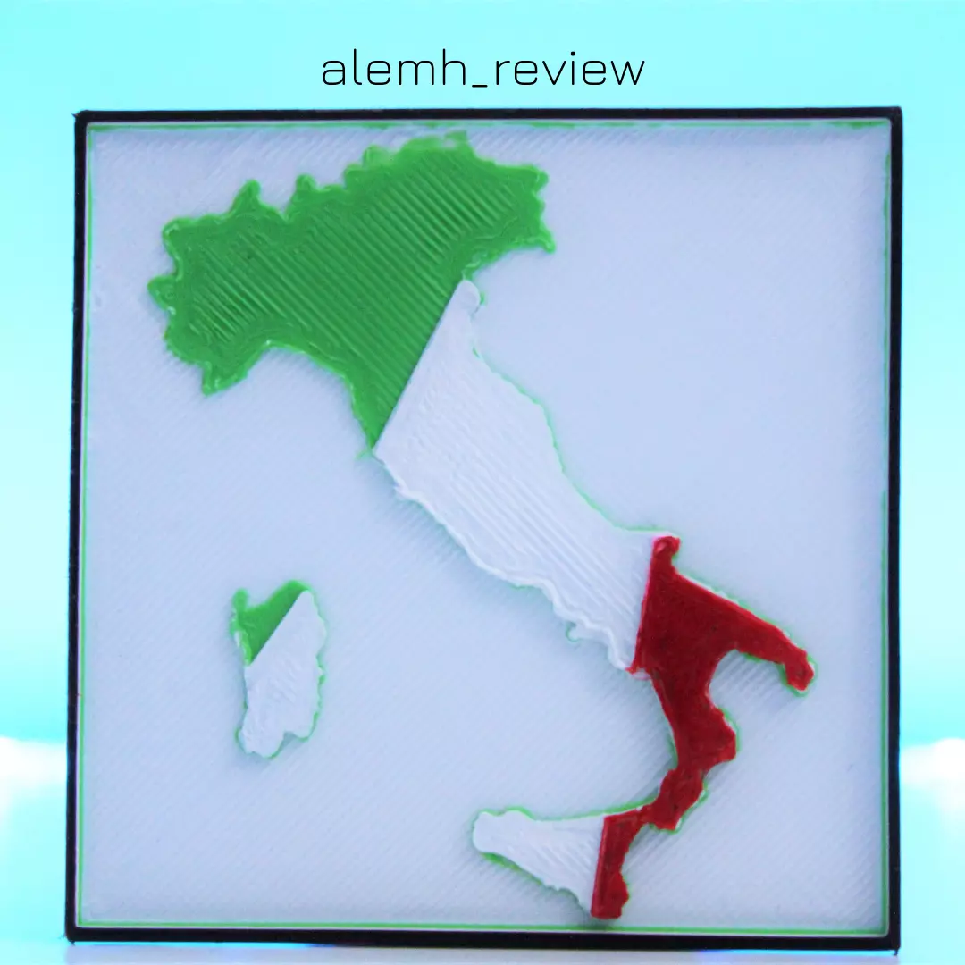 ITALY map 3D print model