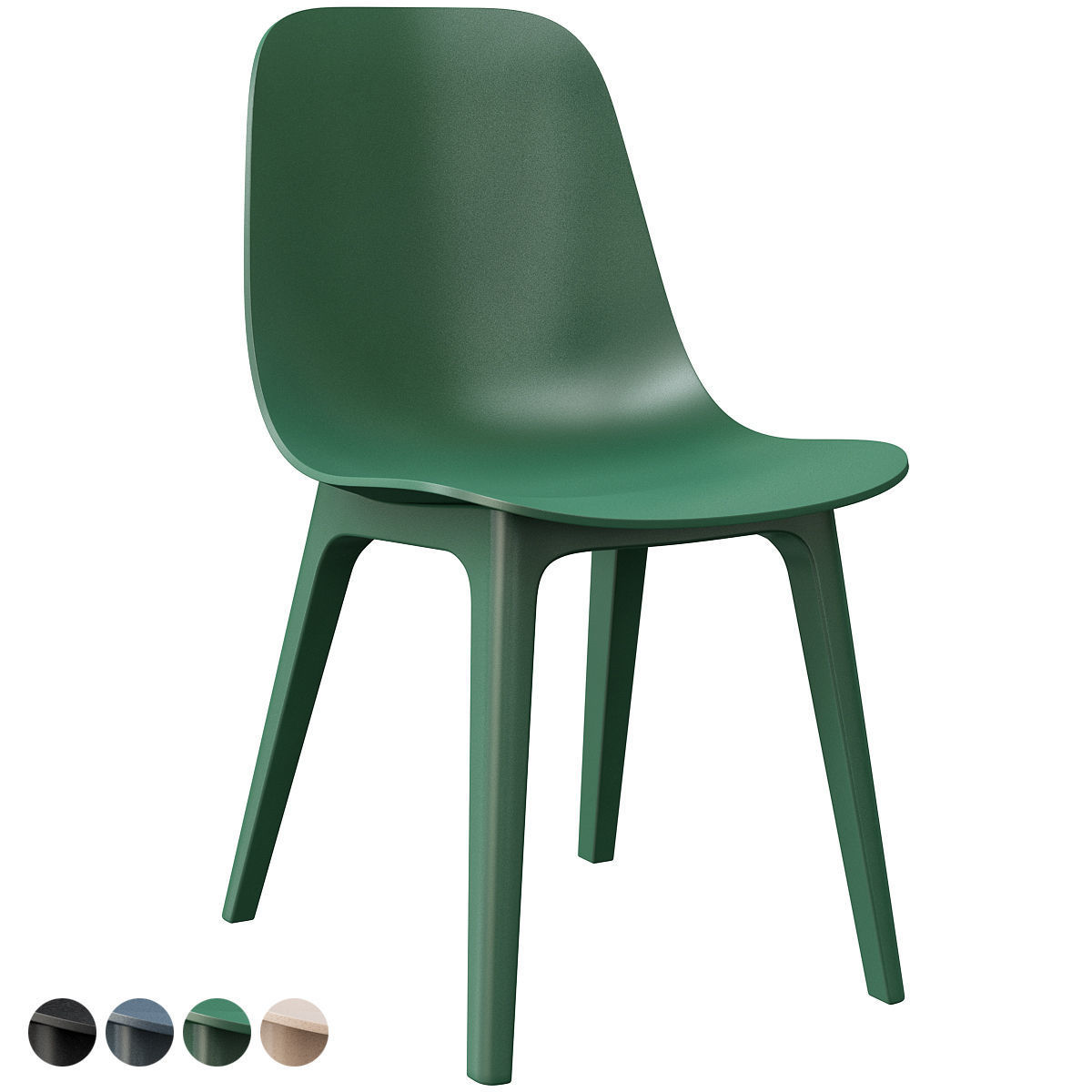 Odger Chair Ikea 3D model_2