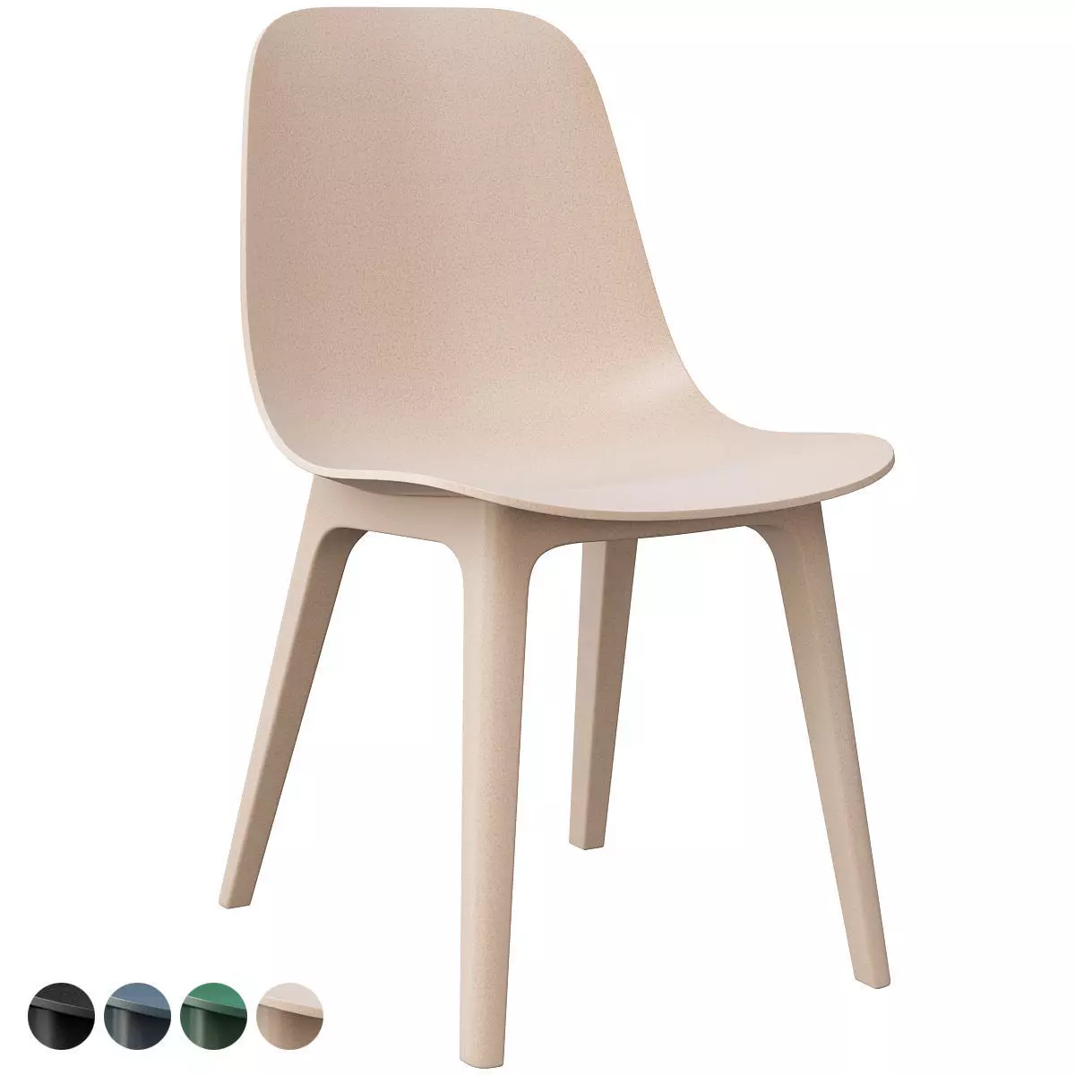 Odger Chair Ikea 3D model_0