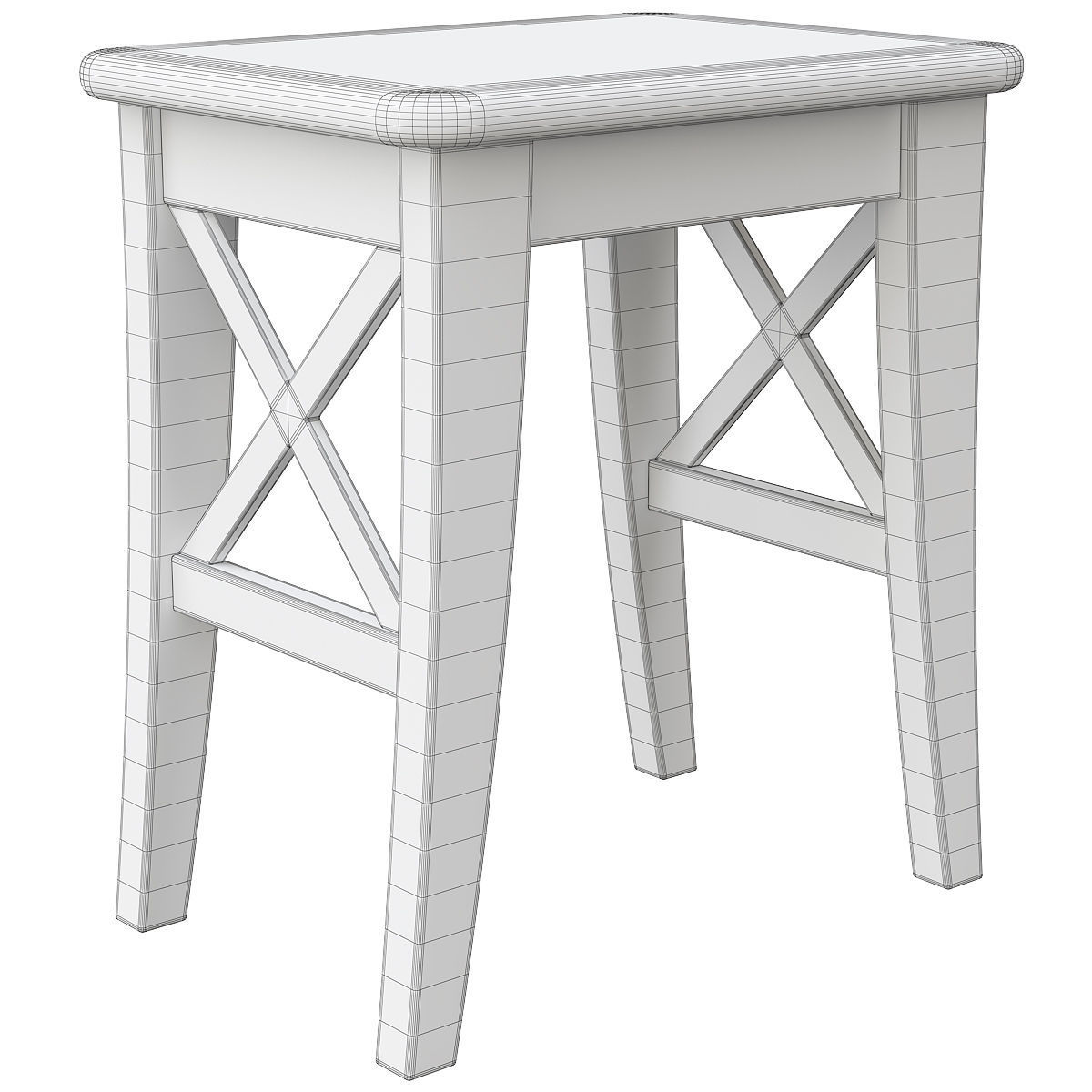 Ingolf Stool Ikea 3D model_5