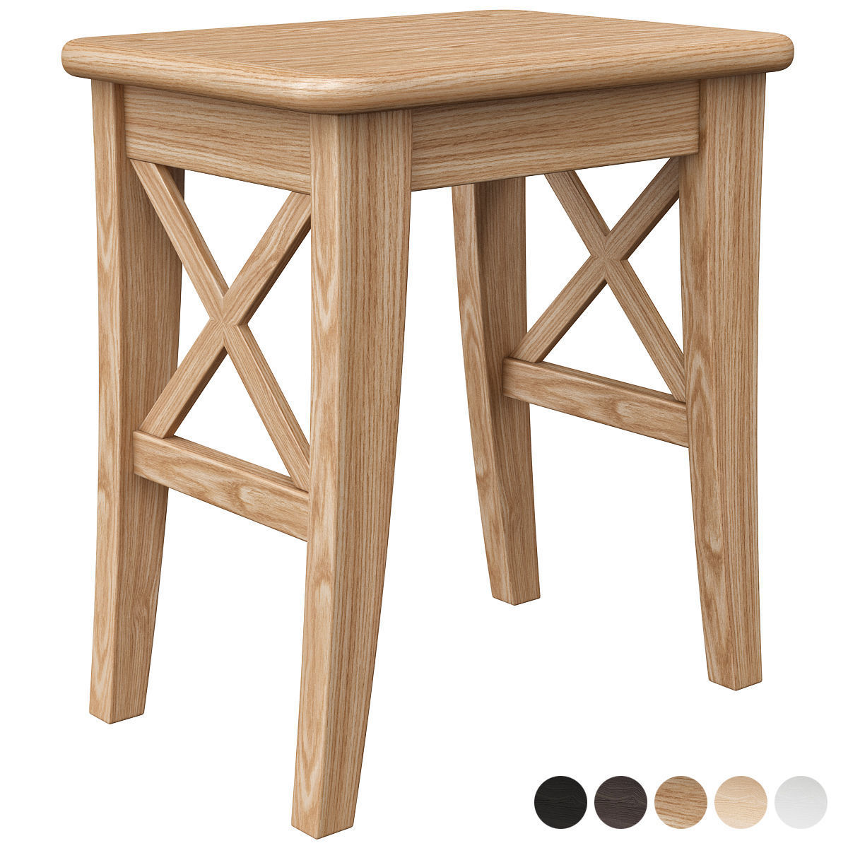 Ingolf Stool Ikea 3D model_1