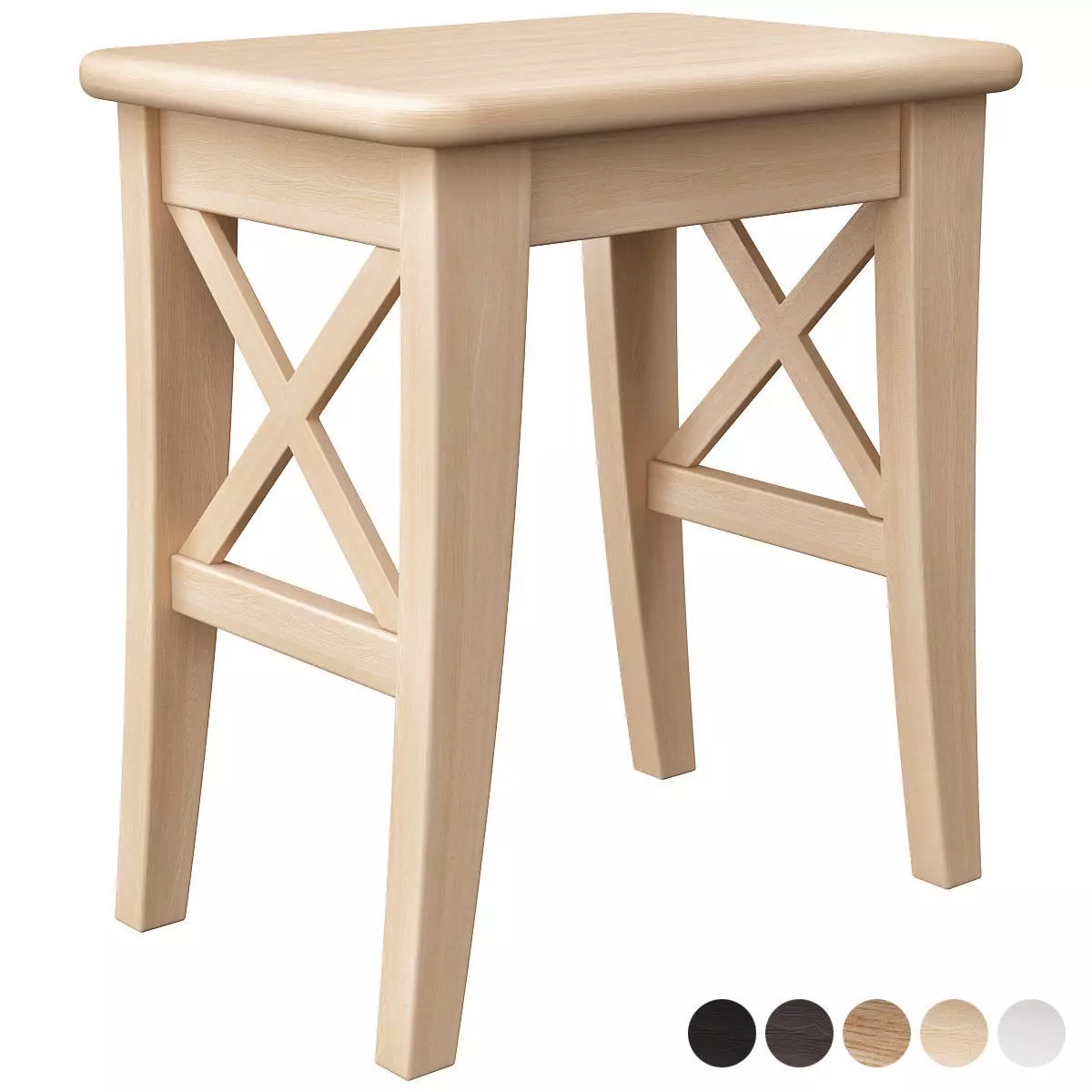 Ingolf Stool Ikea 3D model_0