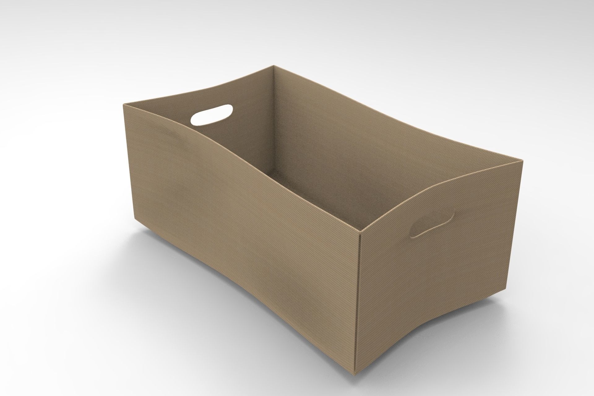 Storage Boxe Low-poly 3D model_1