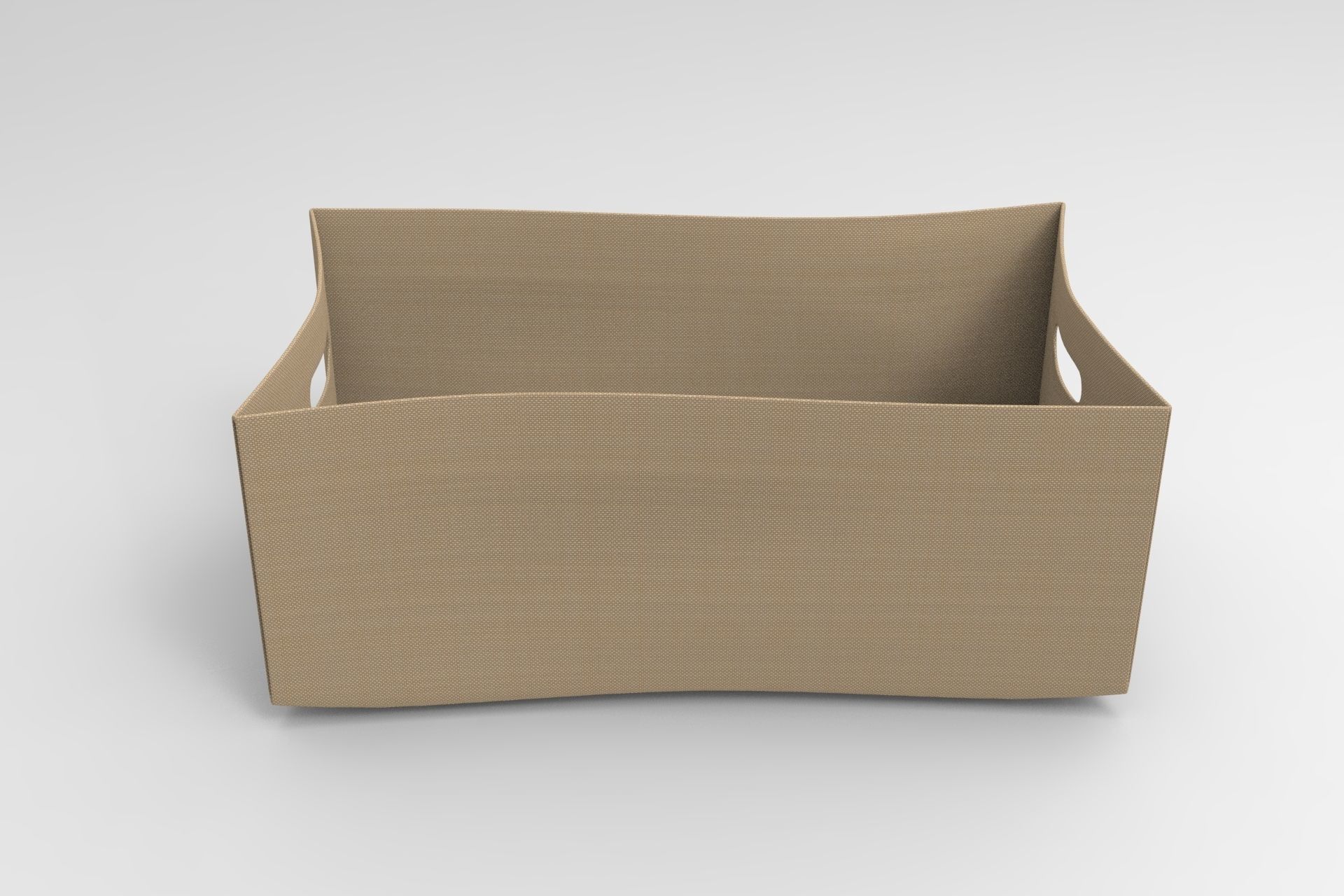 Storage Boxe Low-poly 3D model_3