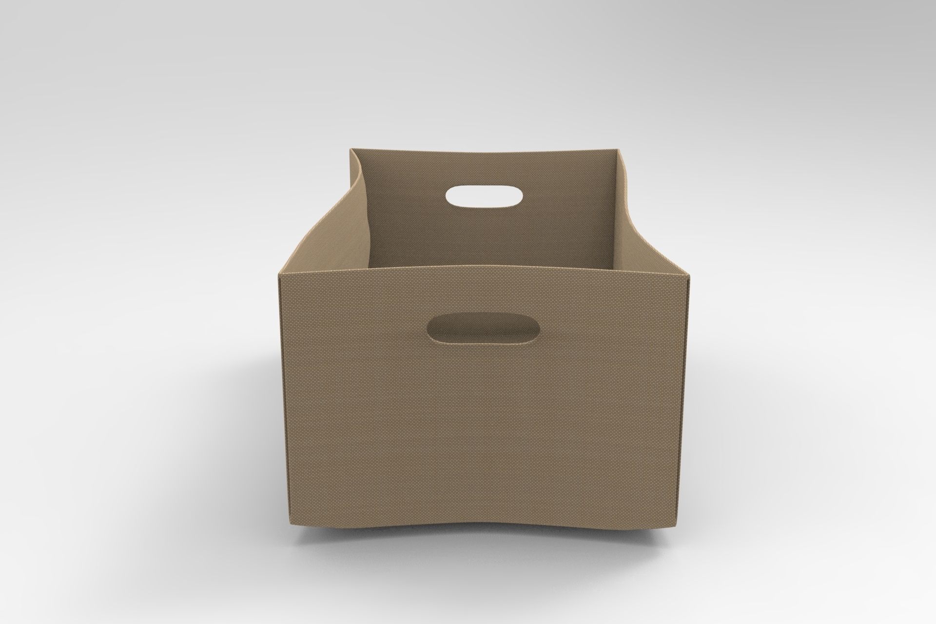 Storage Boxe Low-poly 3D model_2