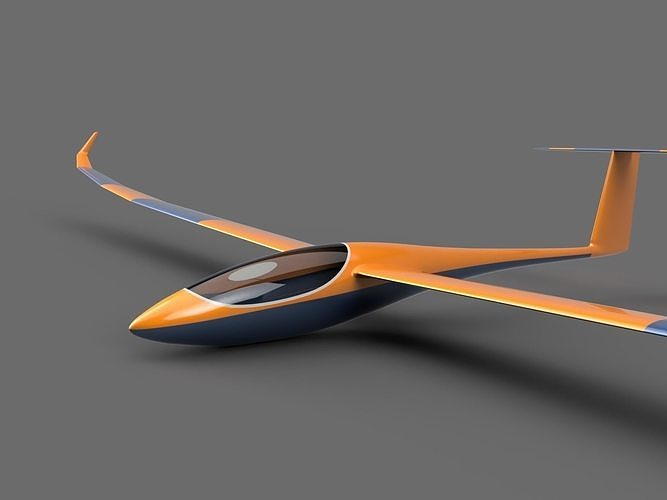 JS2 Revenant 6m Scale Sailplane 3D print model