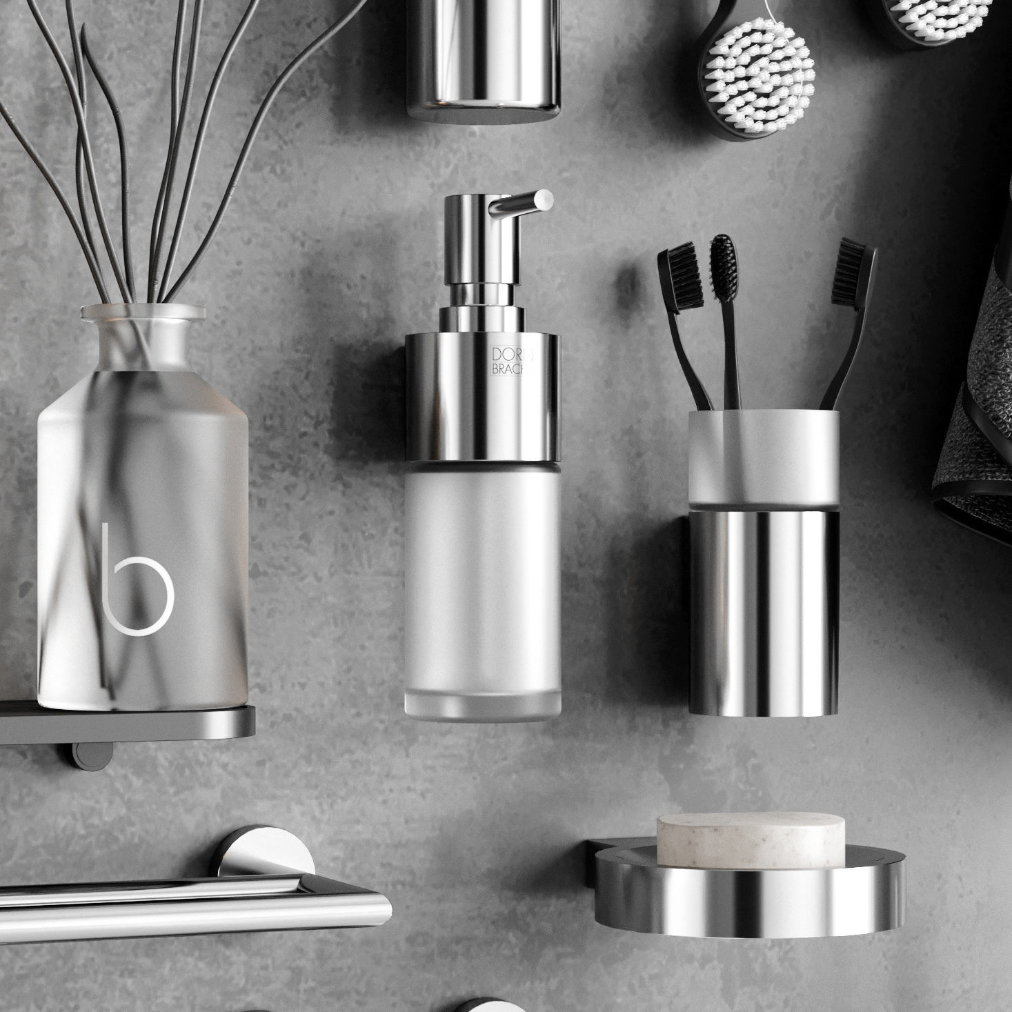 Accessories Dornbracht 2 3D model_3