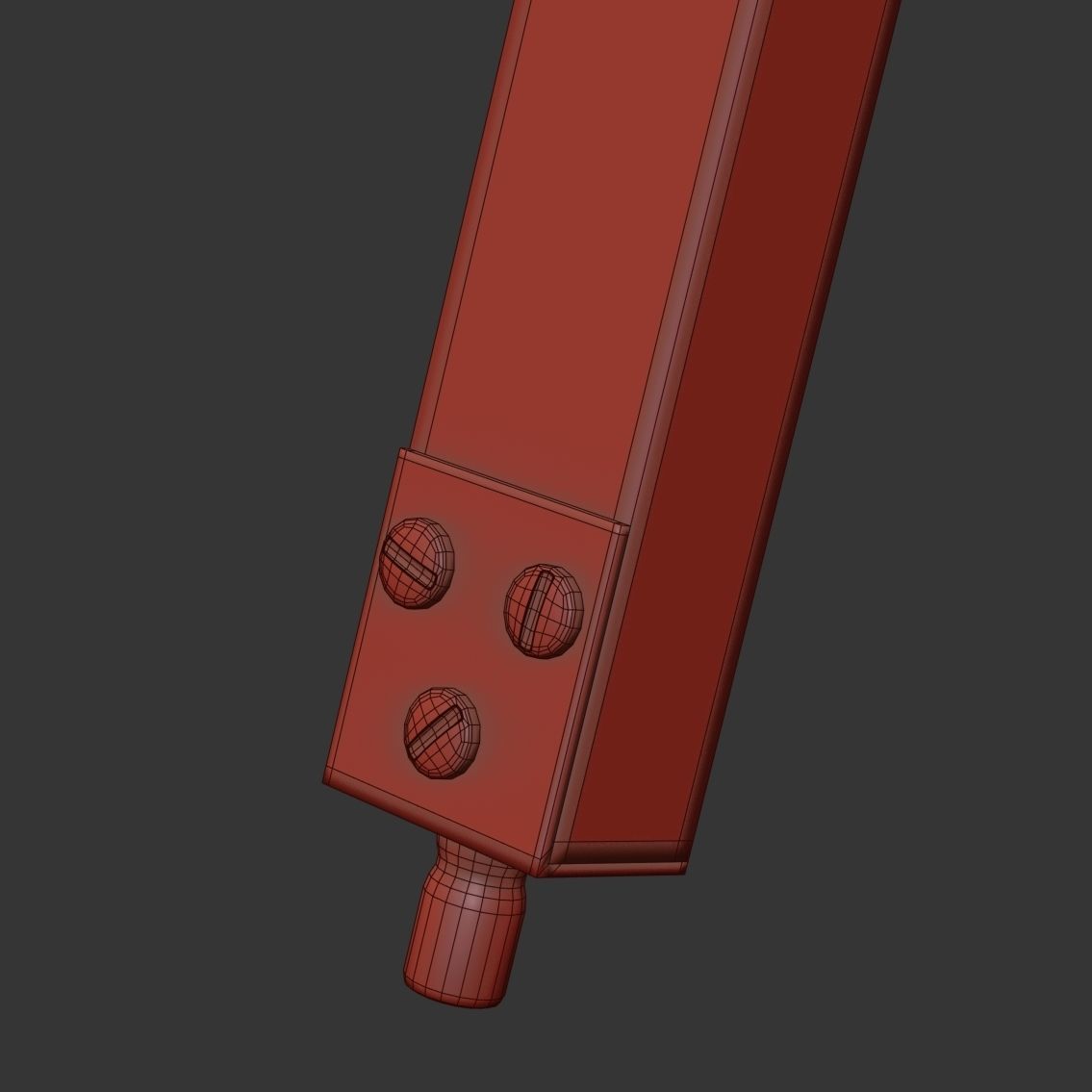 Tripod floor lamp TRIBECA 3D model_8