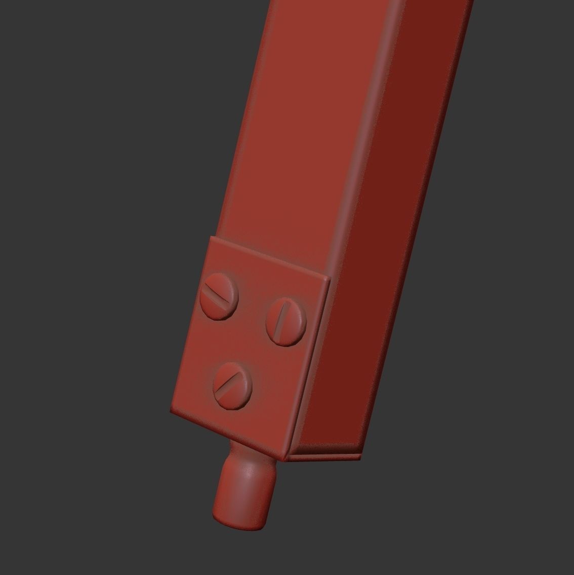 Tripod floor lamp TRIBECA 3D model_7