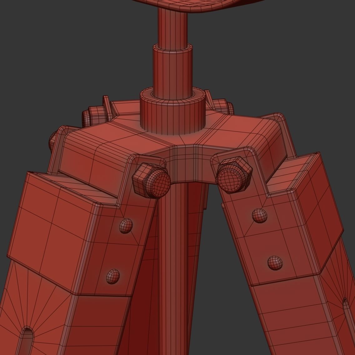 Tripod floor lamp TRIBECA 3D model_10