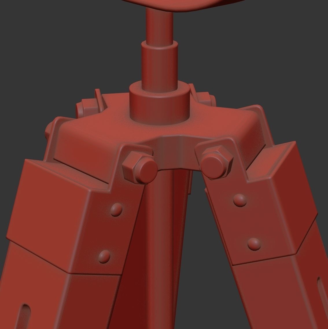 Tripod floor lamp TRIBECA 3D model_9