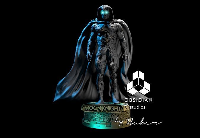 Moon knight 3D print model