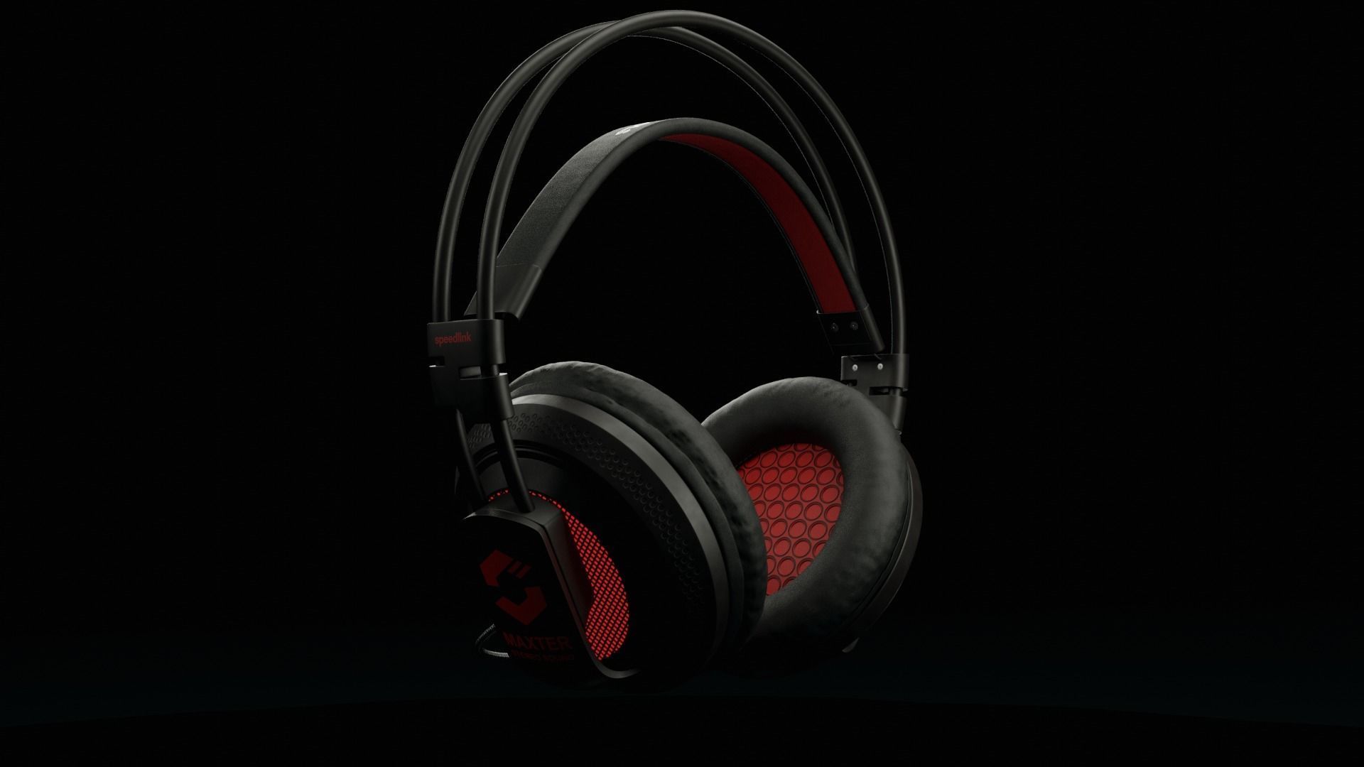 Headphone best gaming headsets 3D model_2
