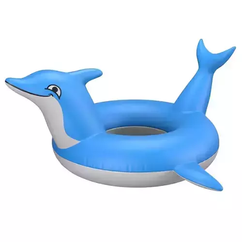 Dolphin Pool Float swim ring 
