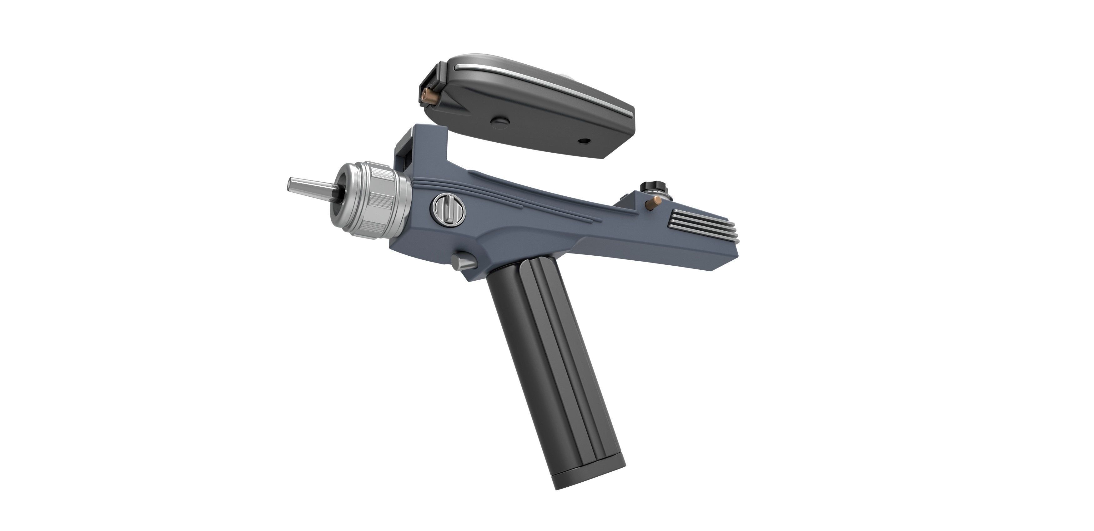 Phaser from Star Trek The Original Series 3D model_18