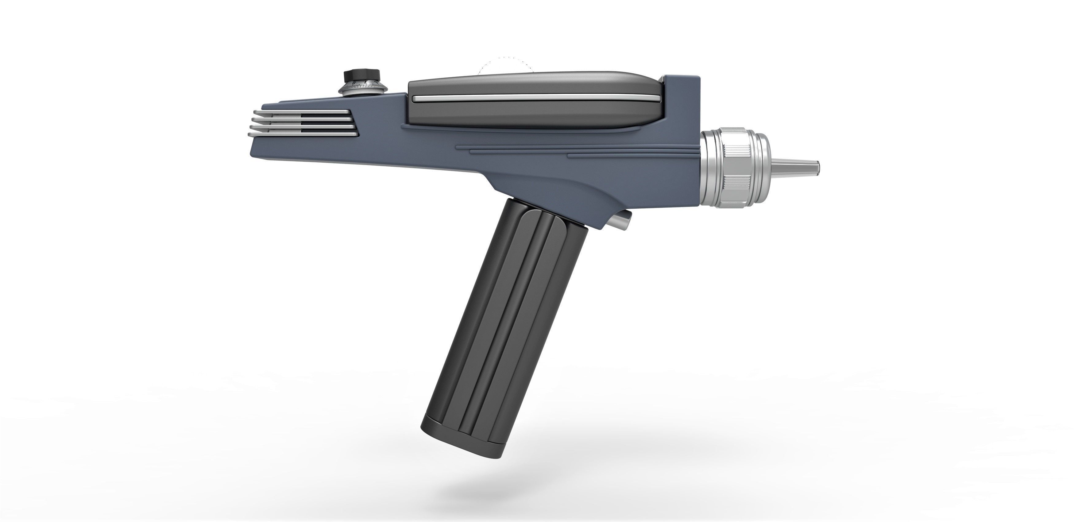 Phaser from Star Trek The Original Series 3D model_14