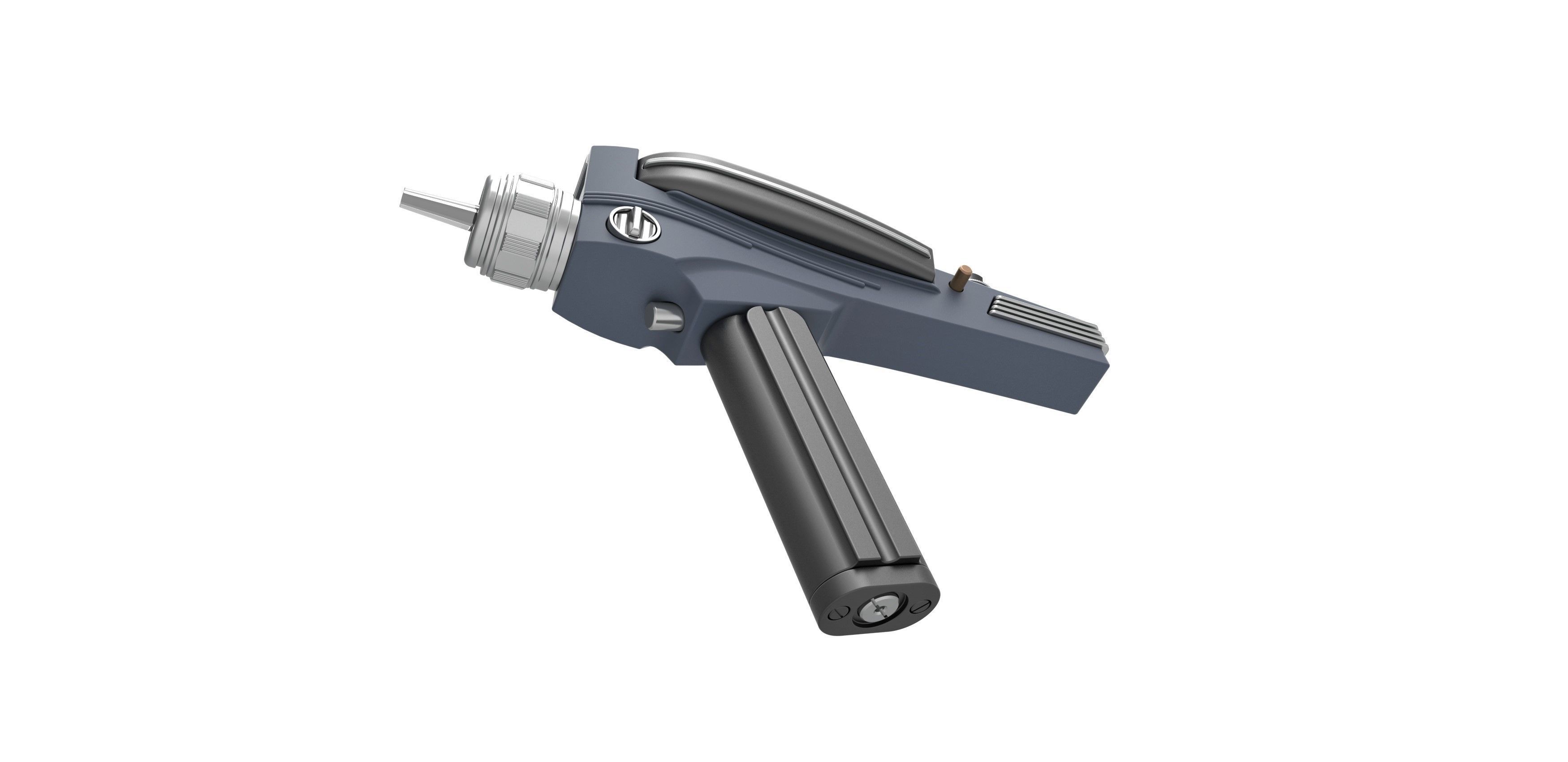 Phaser from Star Trek The Original Series 3D model_2