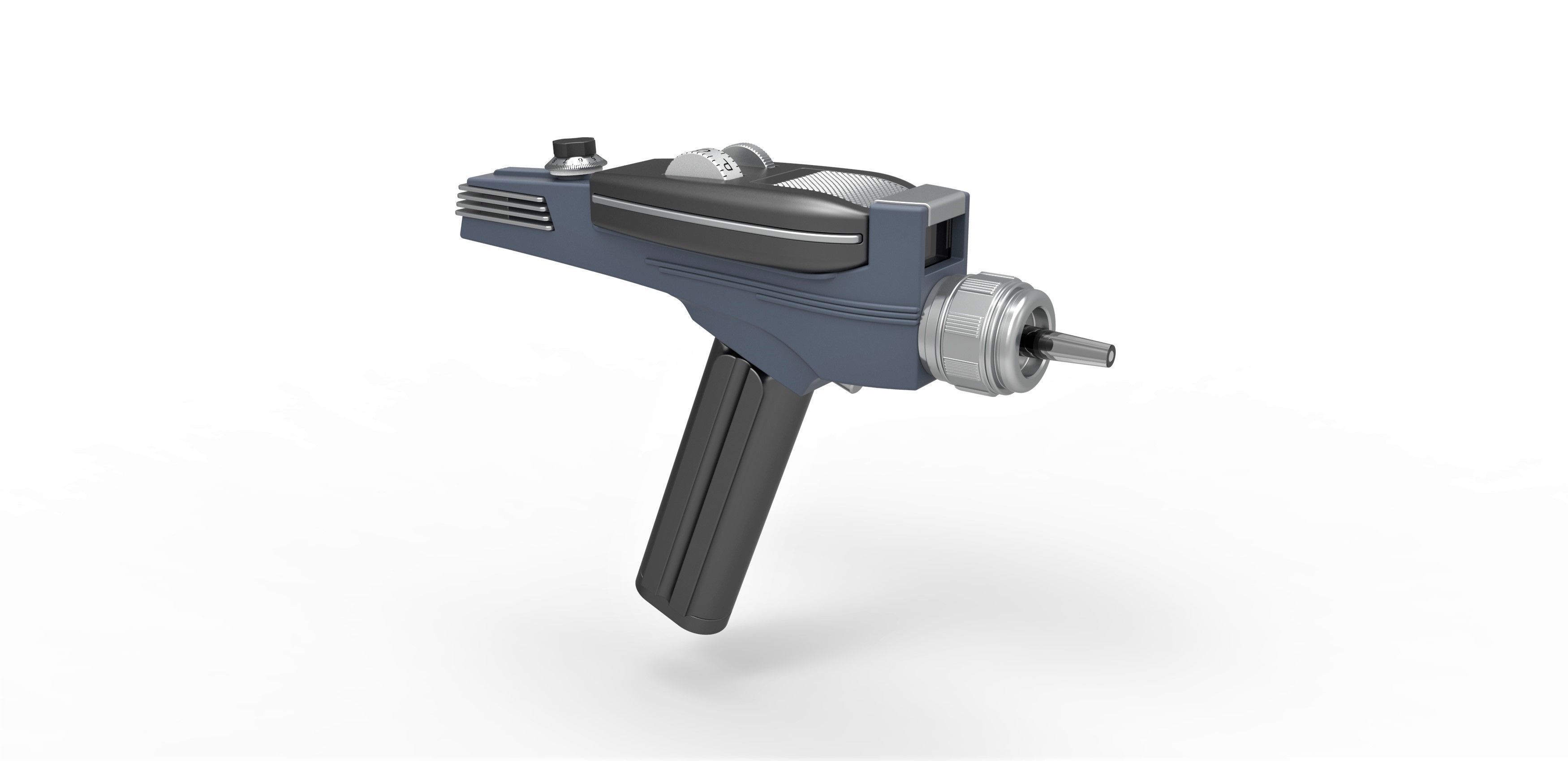 Phaser from Star Trek The Original Series 3D model_15