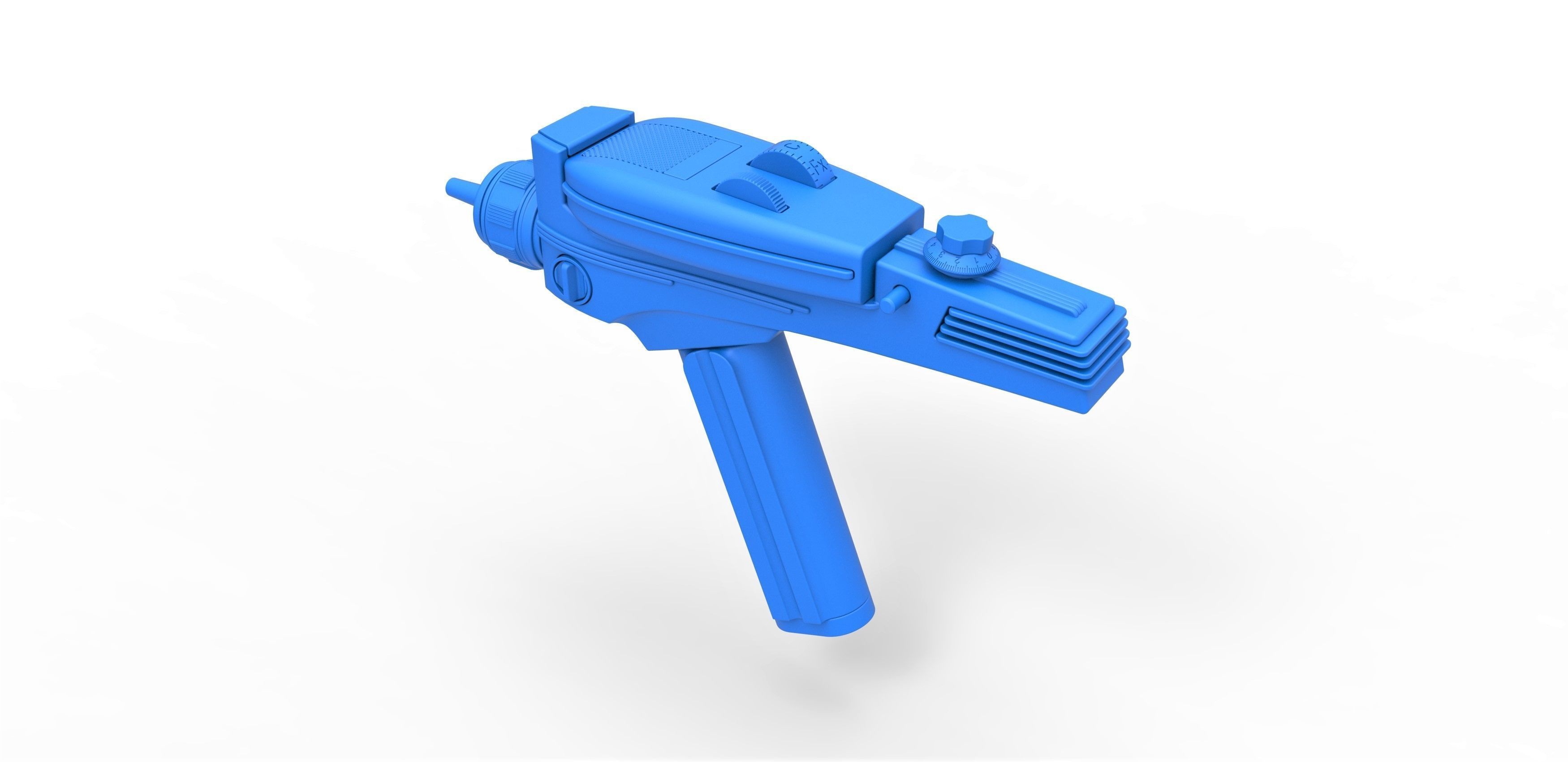 Phaser from Star Trek The Original Series 3D model_29