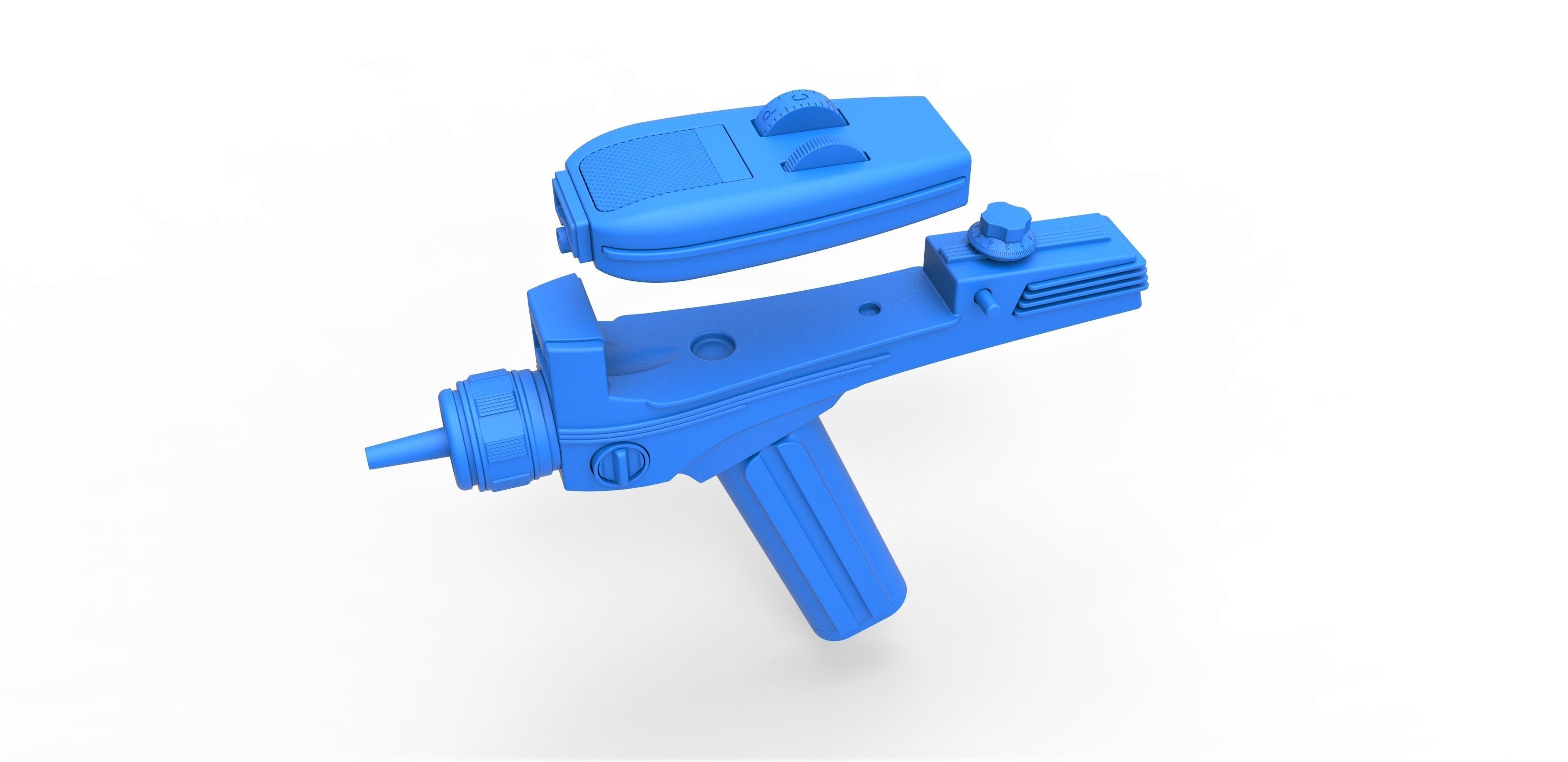 Phaser from Star Trek The Original Series 3D model_36