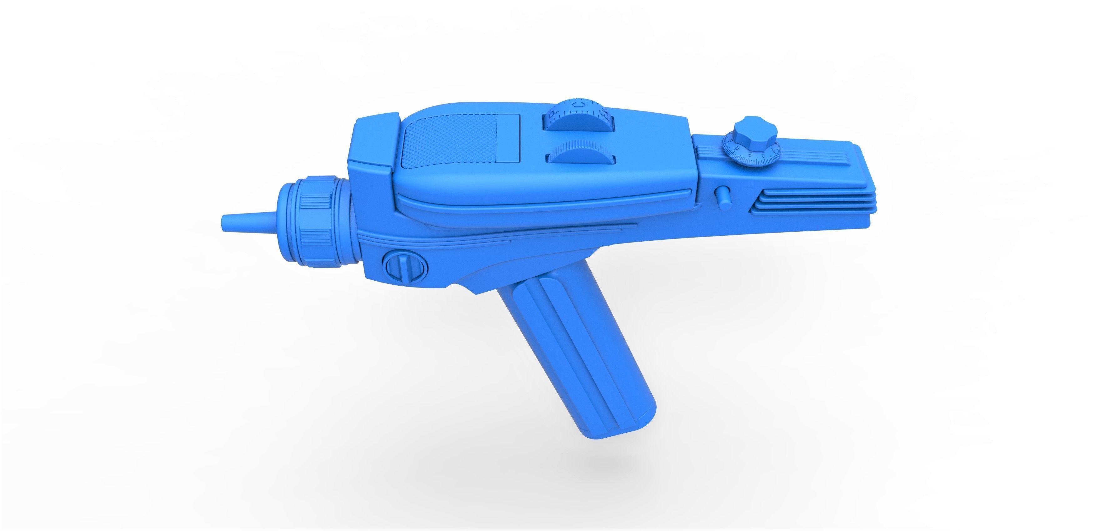 Phaser from Star Trek The Original Series 3D model_27