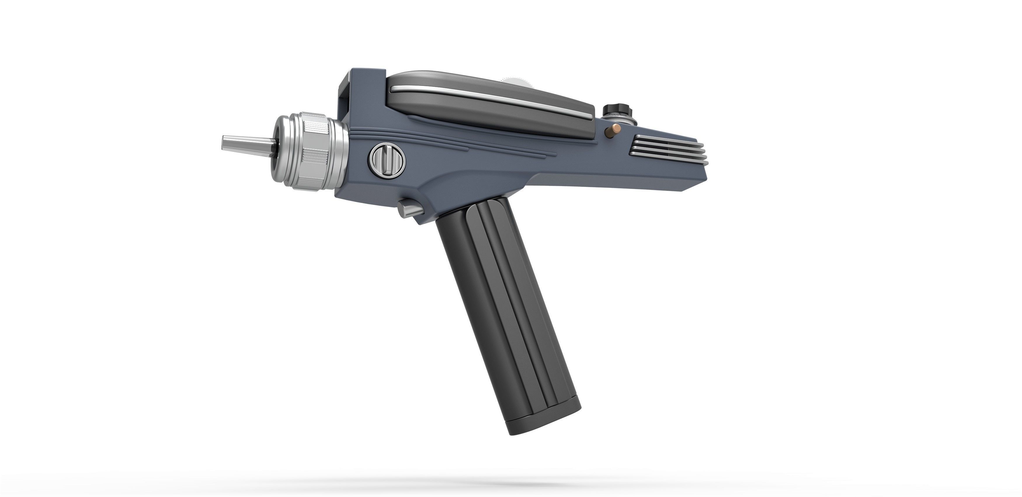 Phaser from Star Trek The Original Series 3D model_1
