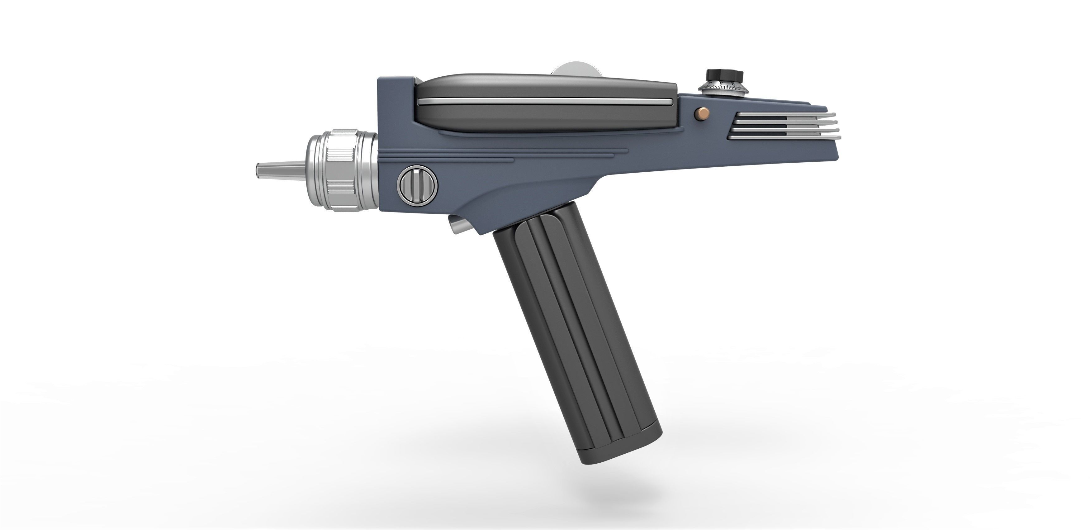 Phaser from Star Trek The Original Series 3D model_6