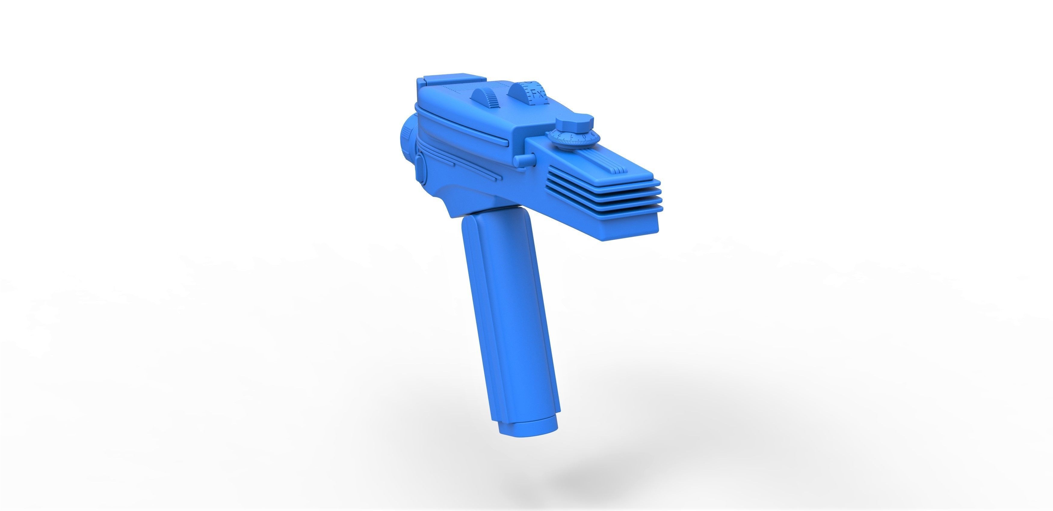 Phaser from Star Trek The Original Series 3D model_30