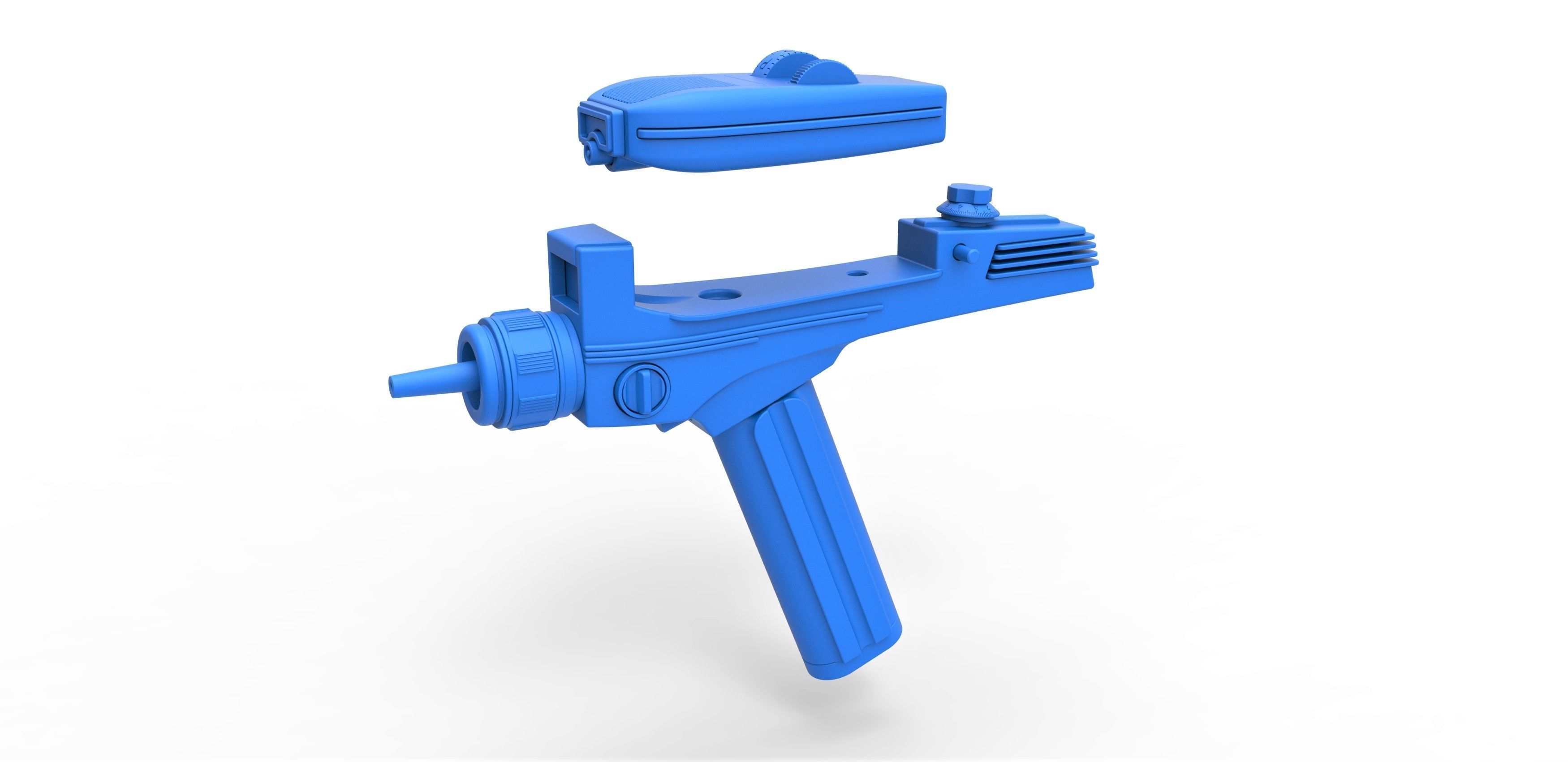 Phaser from Star Trek The Original Series 3D model_35