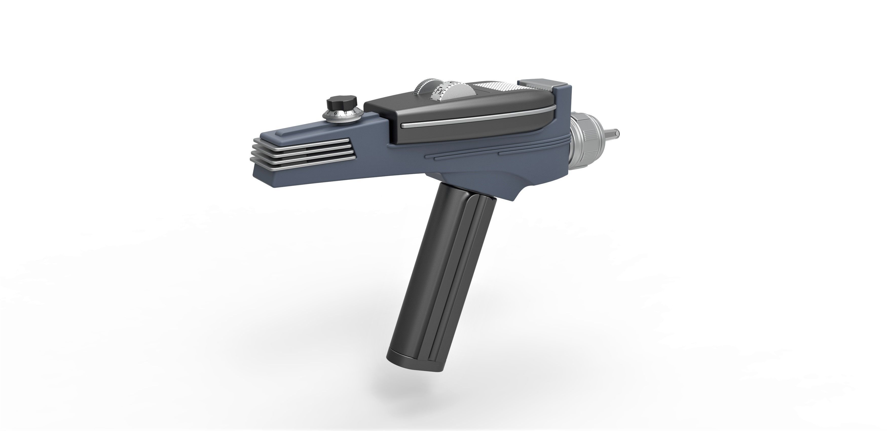 Phaser from Star Trek The Original Series 3D model_13