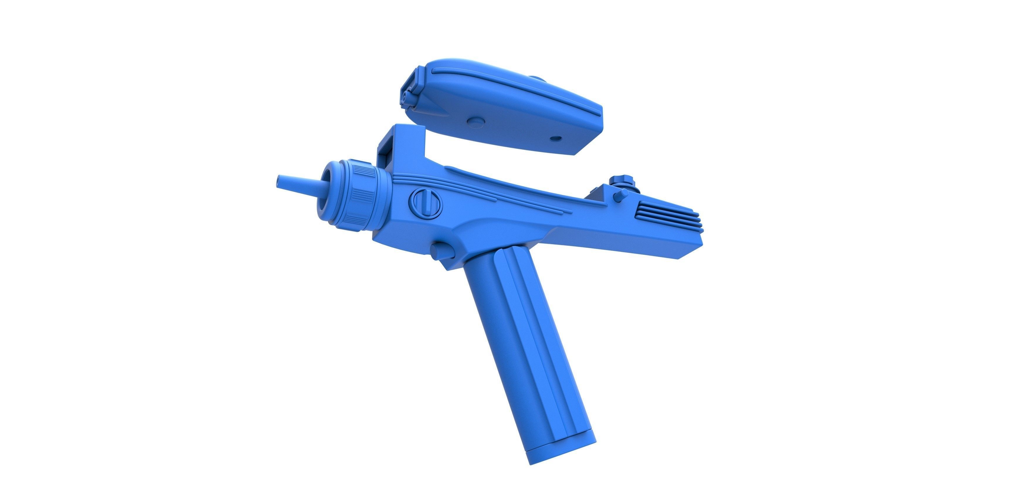 Phaser from Star Trek The Original Series 3D model_37
