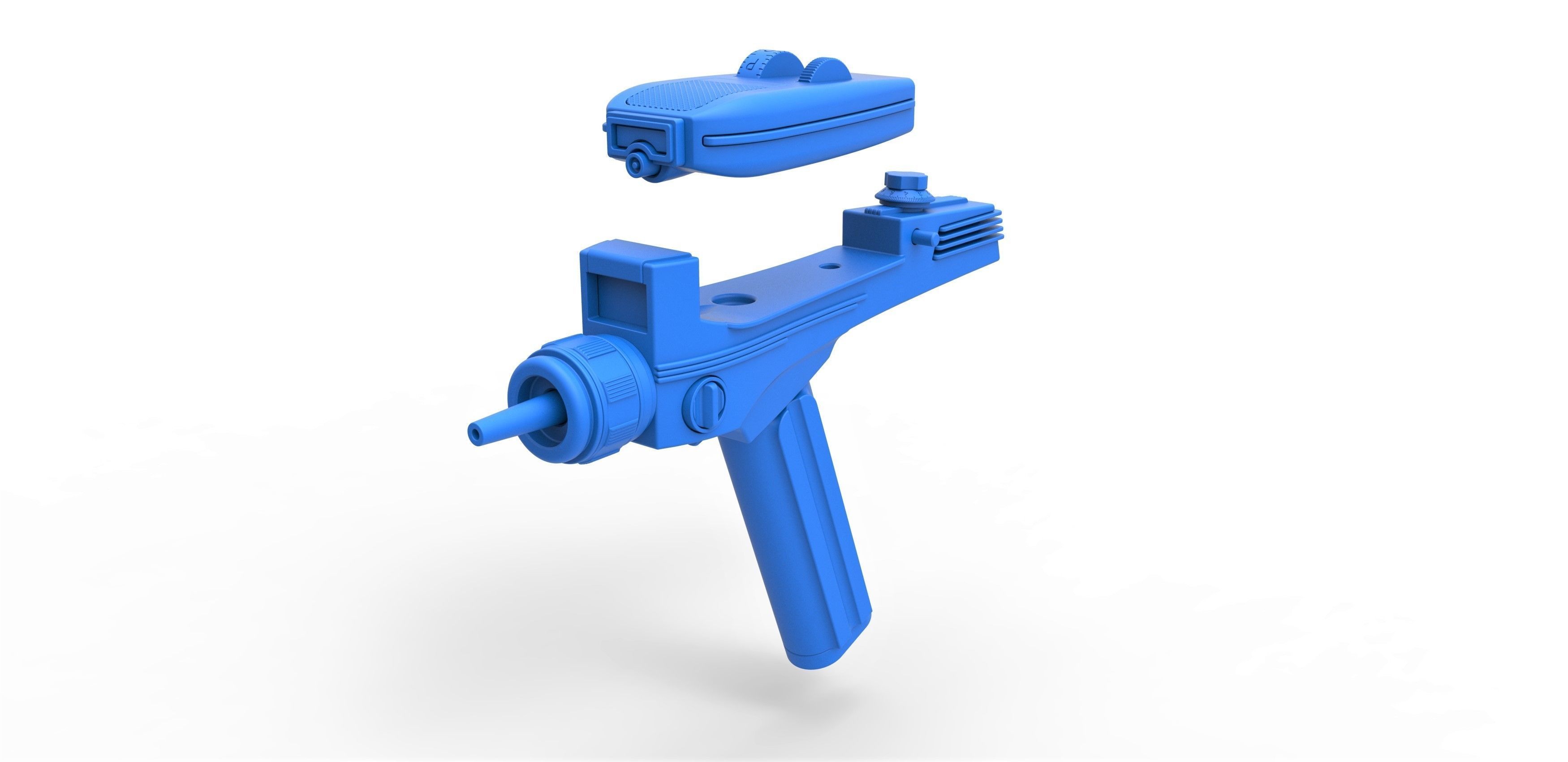 Phaser from Star Trek The Original Series 3D model_38