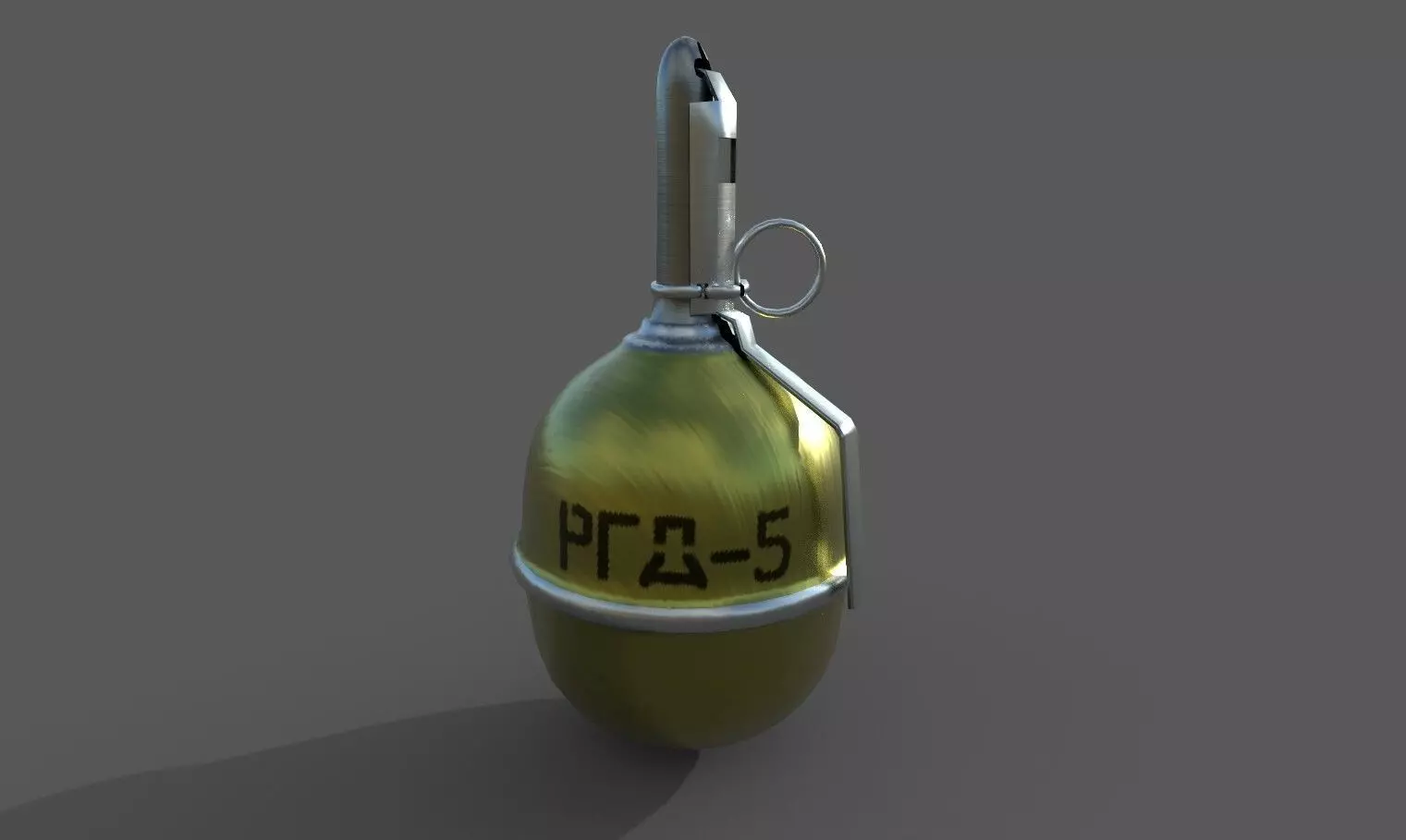 Grenade bomb Free 3D model_0