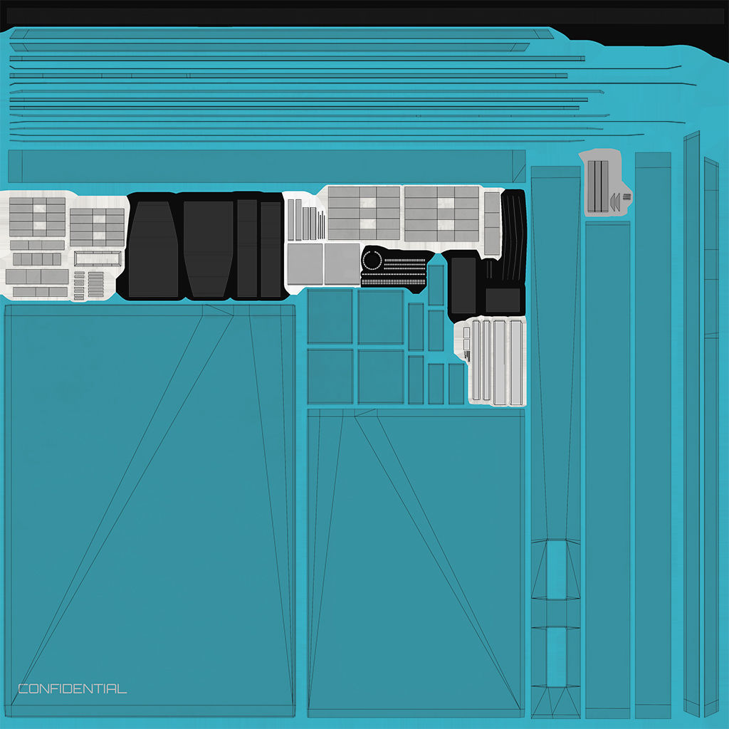 Generic External Hard Drive - GameReady Low-poly 3D model_7