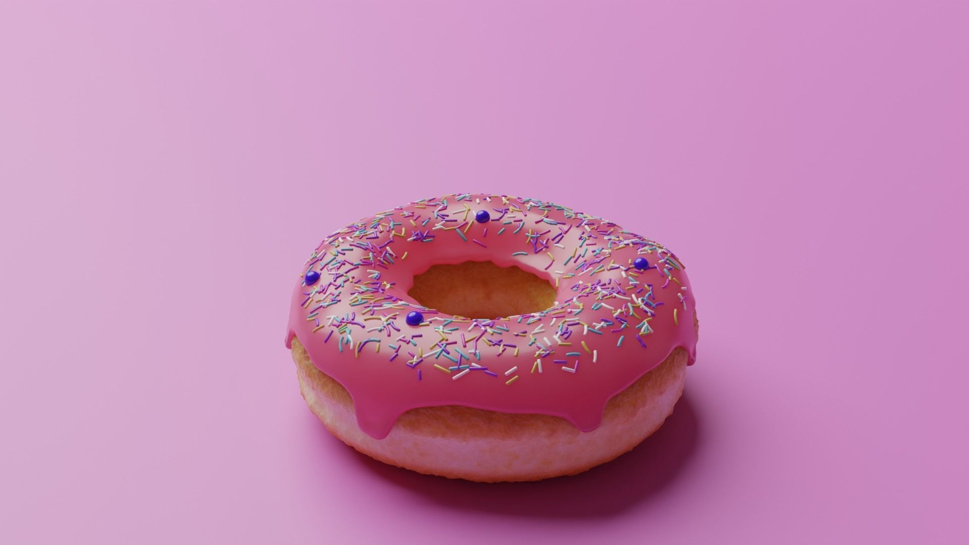 Animated Cafe Setup 3D model_3