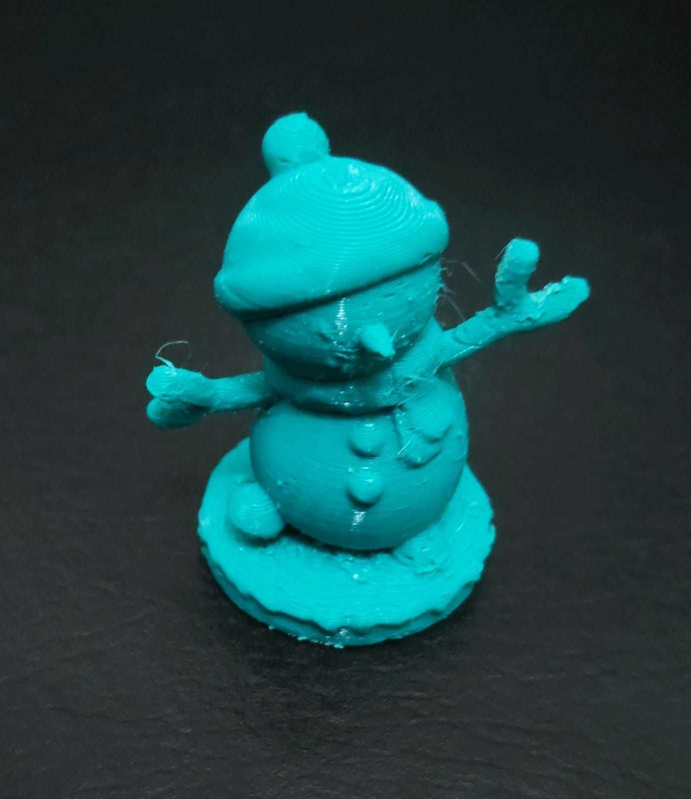 Happy Snowman 3D print model_11