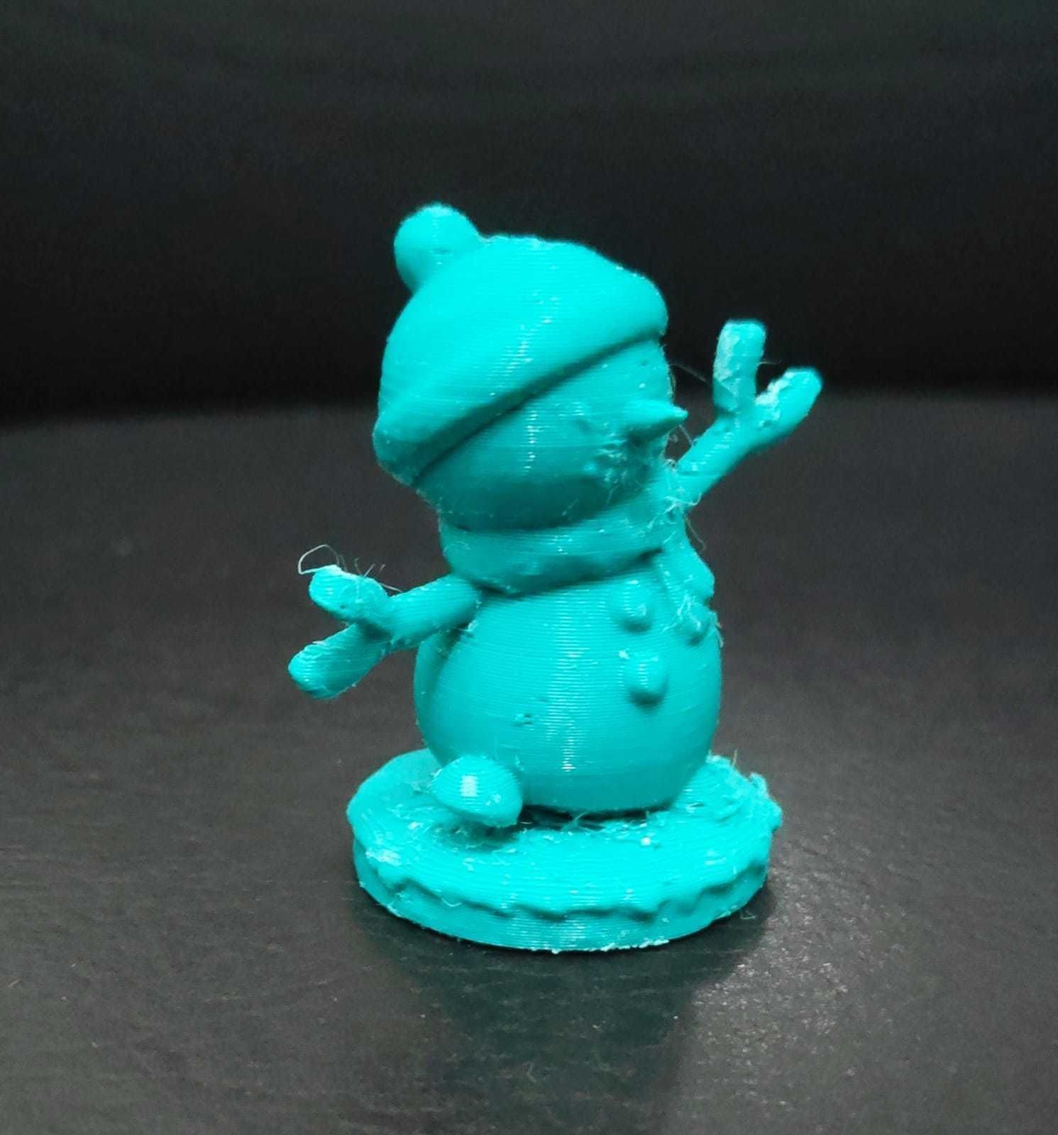 Happy Snowman 3D print model_5