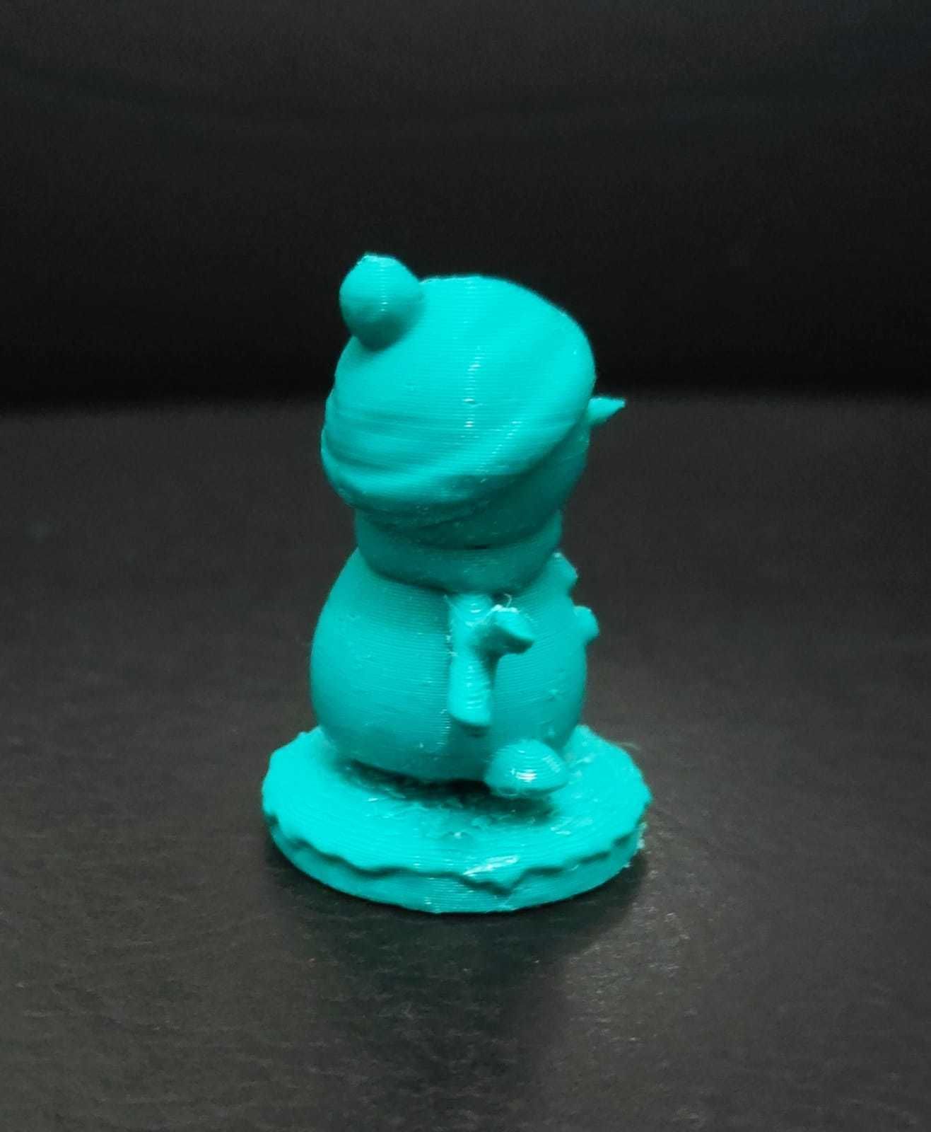 Happy Snowman 3D print model_10