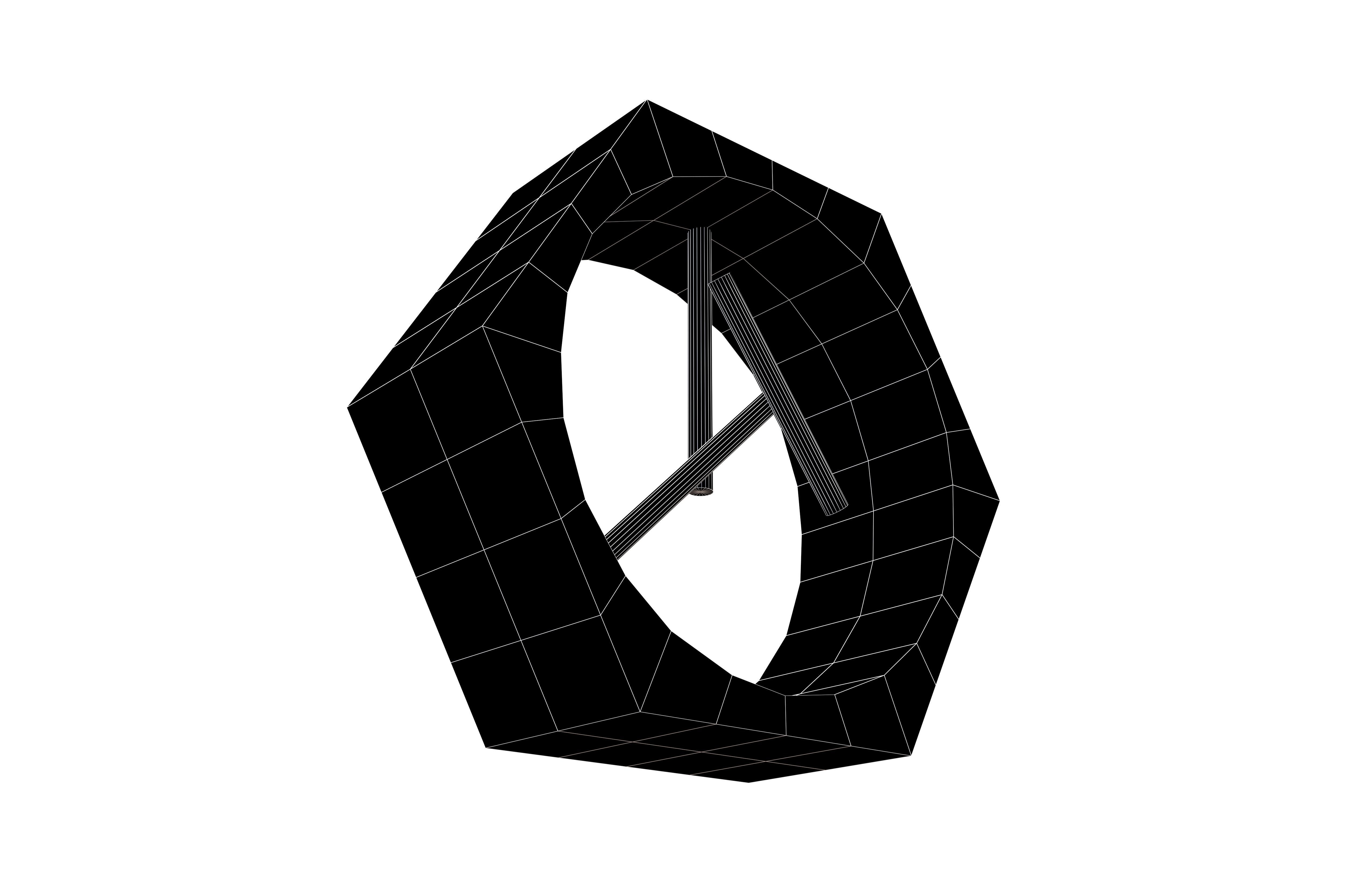 Perpetual Motion Ornaments v1 001 Low-poly 3D model_6