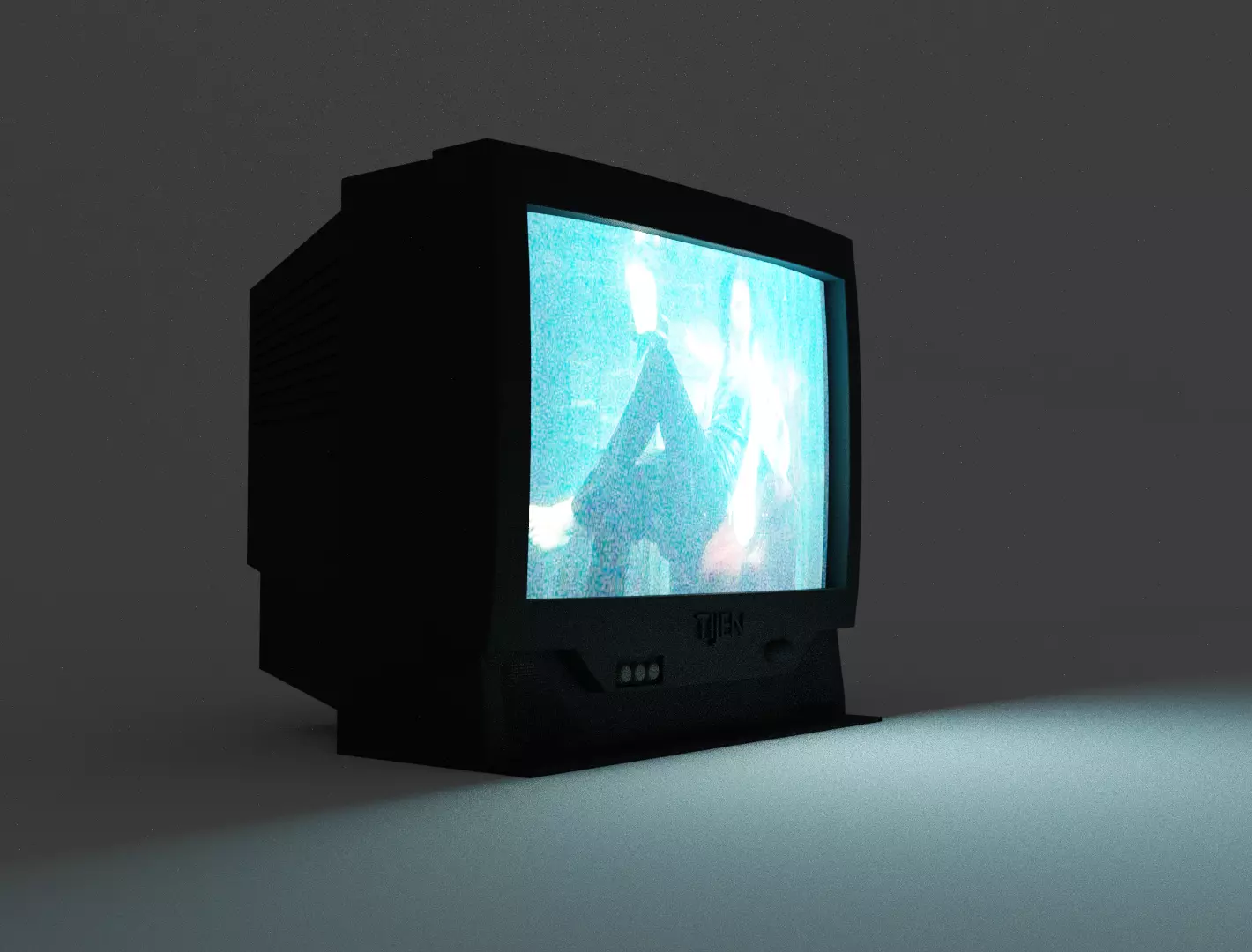 Older Tenjin TV Free 3D model_0