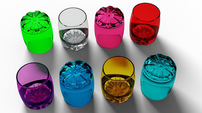 Glass IV Shot 3D model
