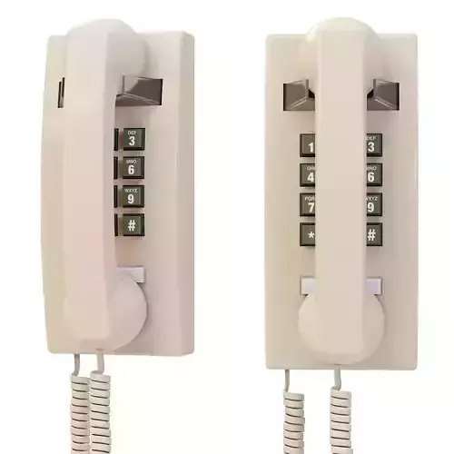 Hotel Trimline Phone 3D model