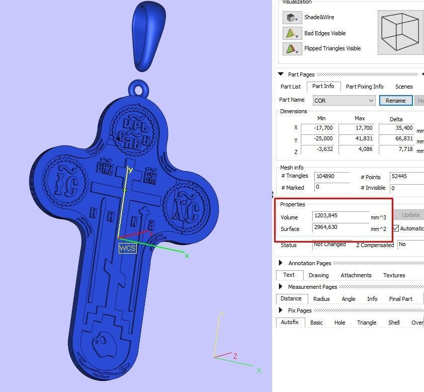 Cross prayer cyrillic orthodox Free 3D print model_5